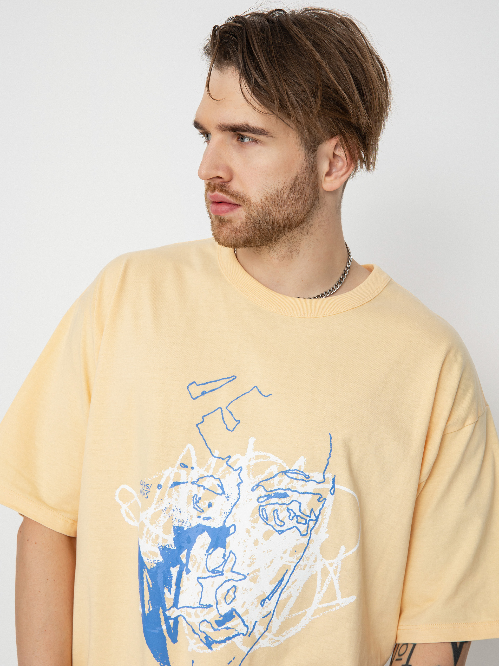 Tričko Vans X Quasi OTW Mask (apricot sherbet)