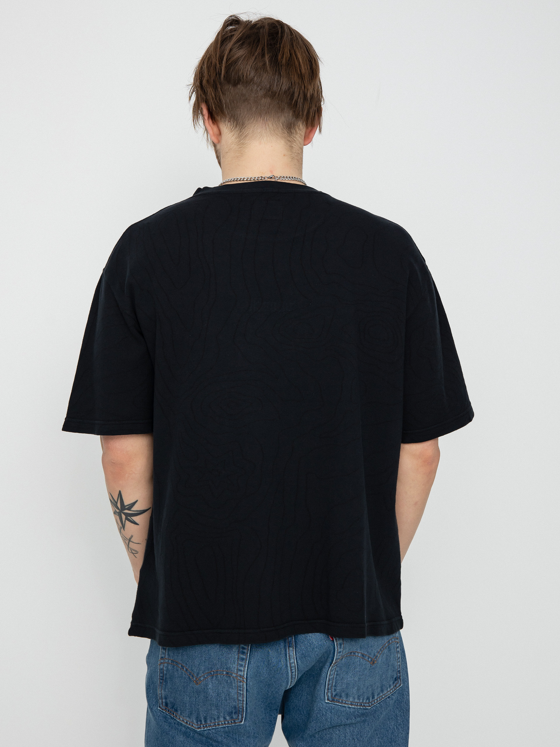 Tričko DC Conceal (black topographic)