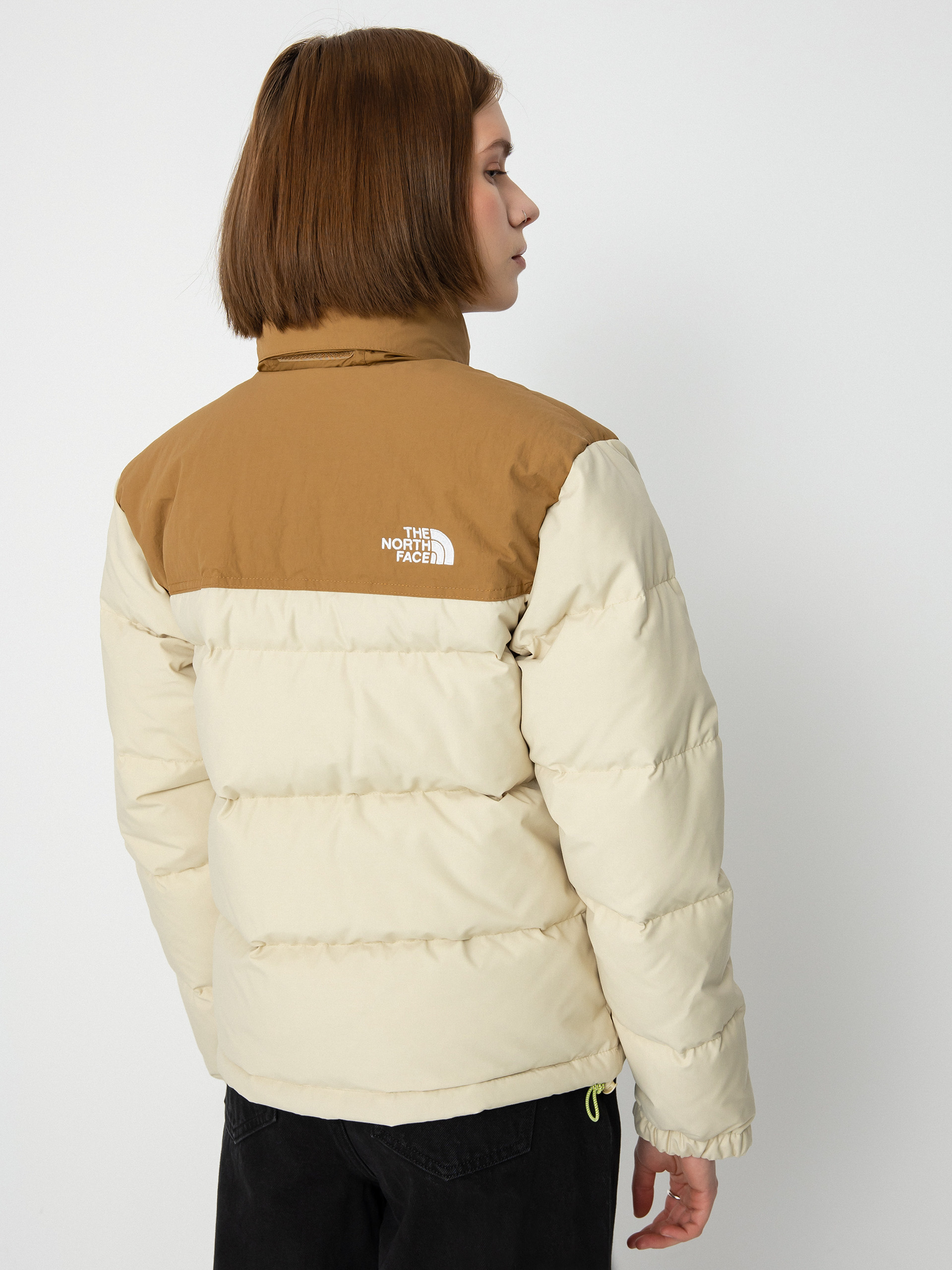 Bunda The North Face 92 Low-Fi Hi-Tek Nuptse Wmn (gravel/utility brown)