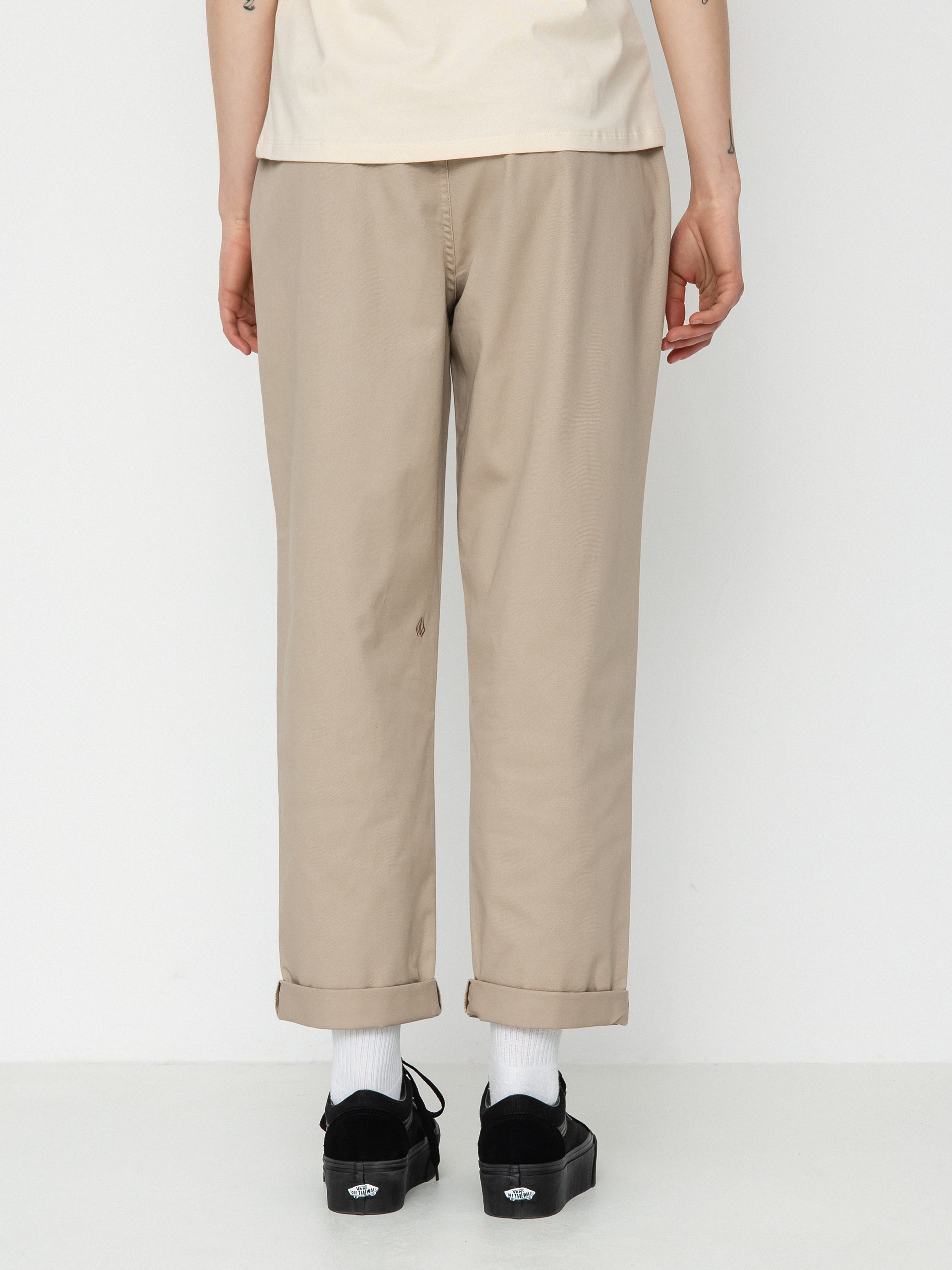 Nohavice Volcom Frochickie Wmn (taupe)