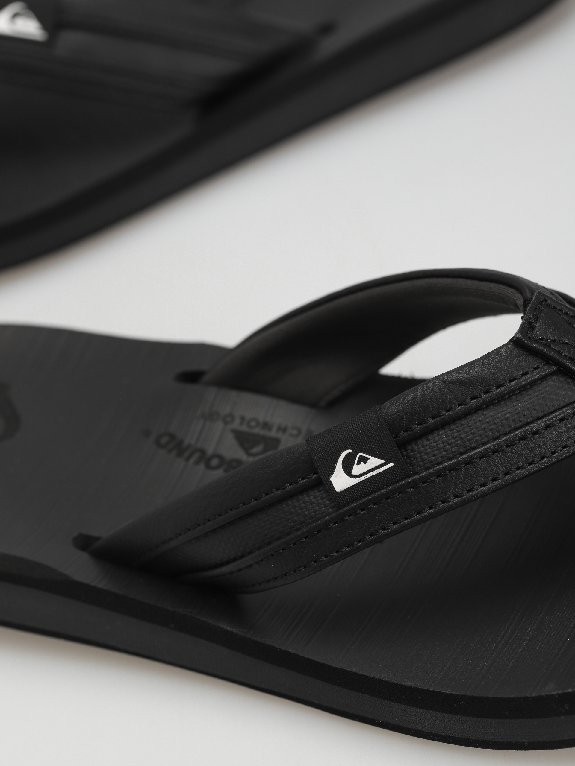 Plážovky Quiksilver Carver Squish (black 3)