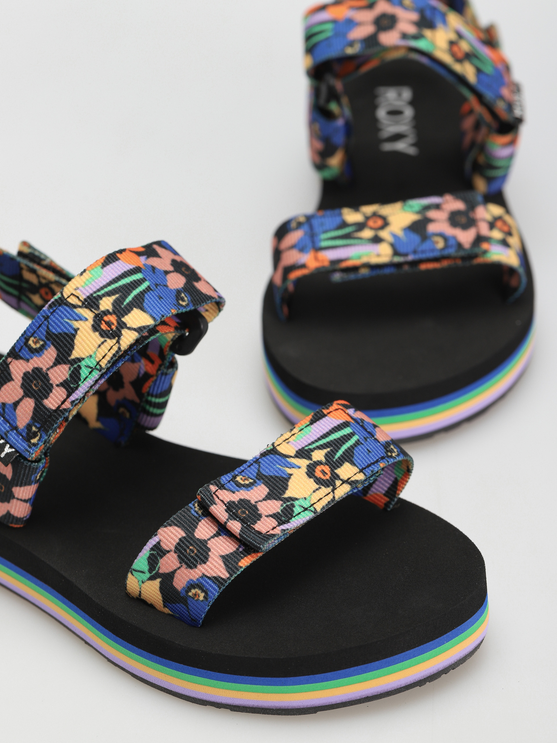 Sandale Roxy Cage Wmn (black/blue)