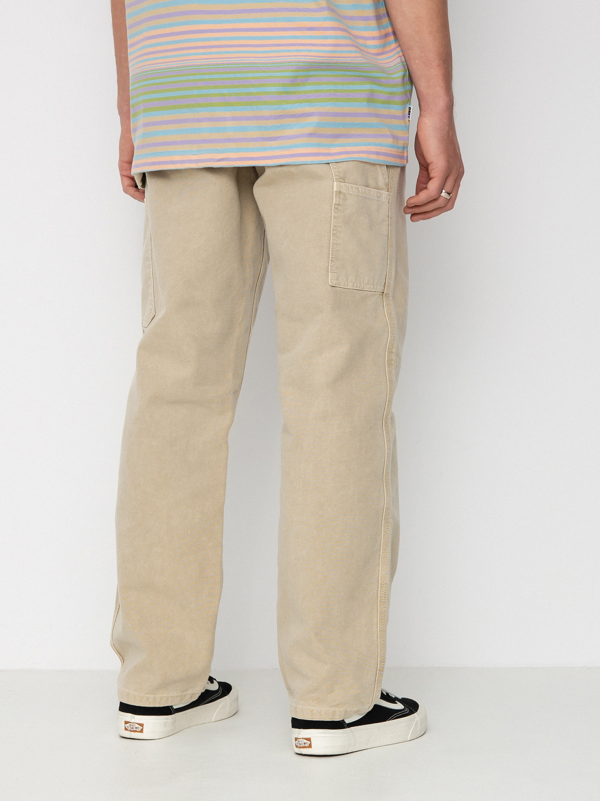 Nohavice Carhartt WIP Single Knee (dusty h brown)