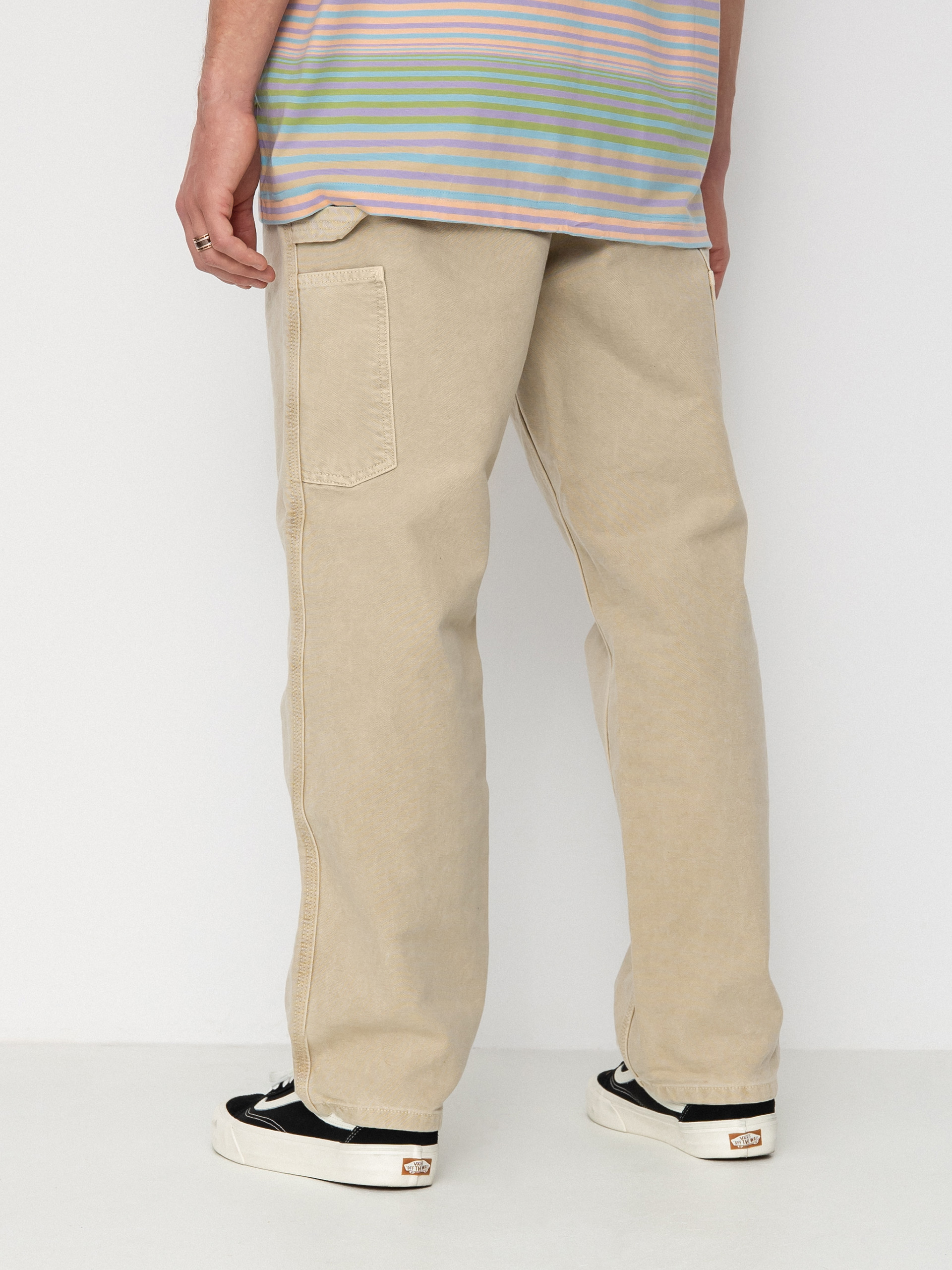 Nohavice Carhartt WIP Single Knee (dusty h brown)