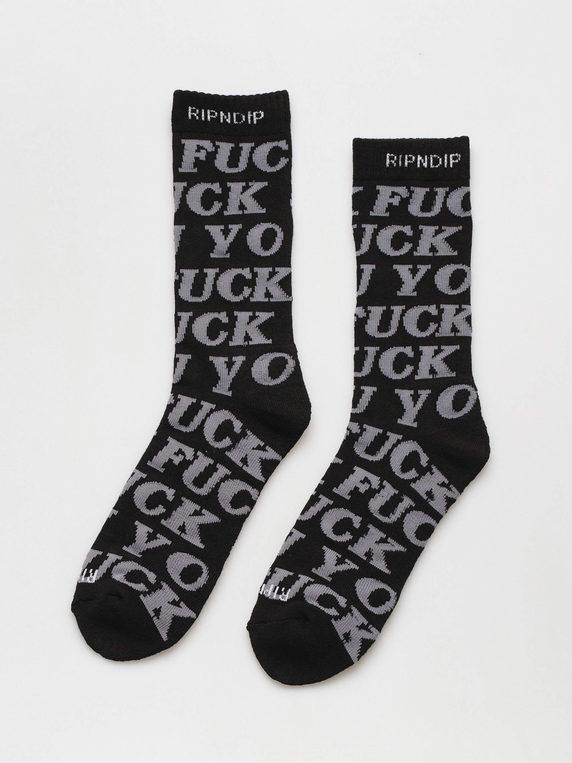 Ponožky RipNDip Fuckin Fuck Socks (black)