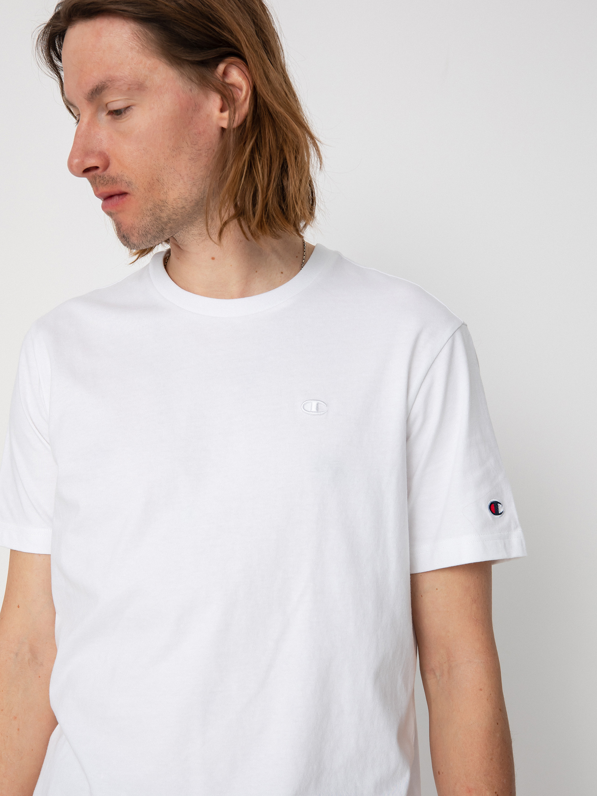 Tričko Champion Crewneck T-Shirt 218496 (wht)