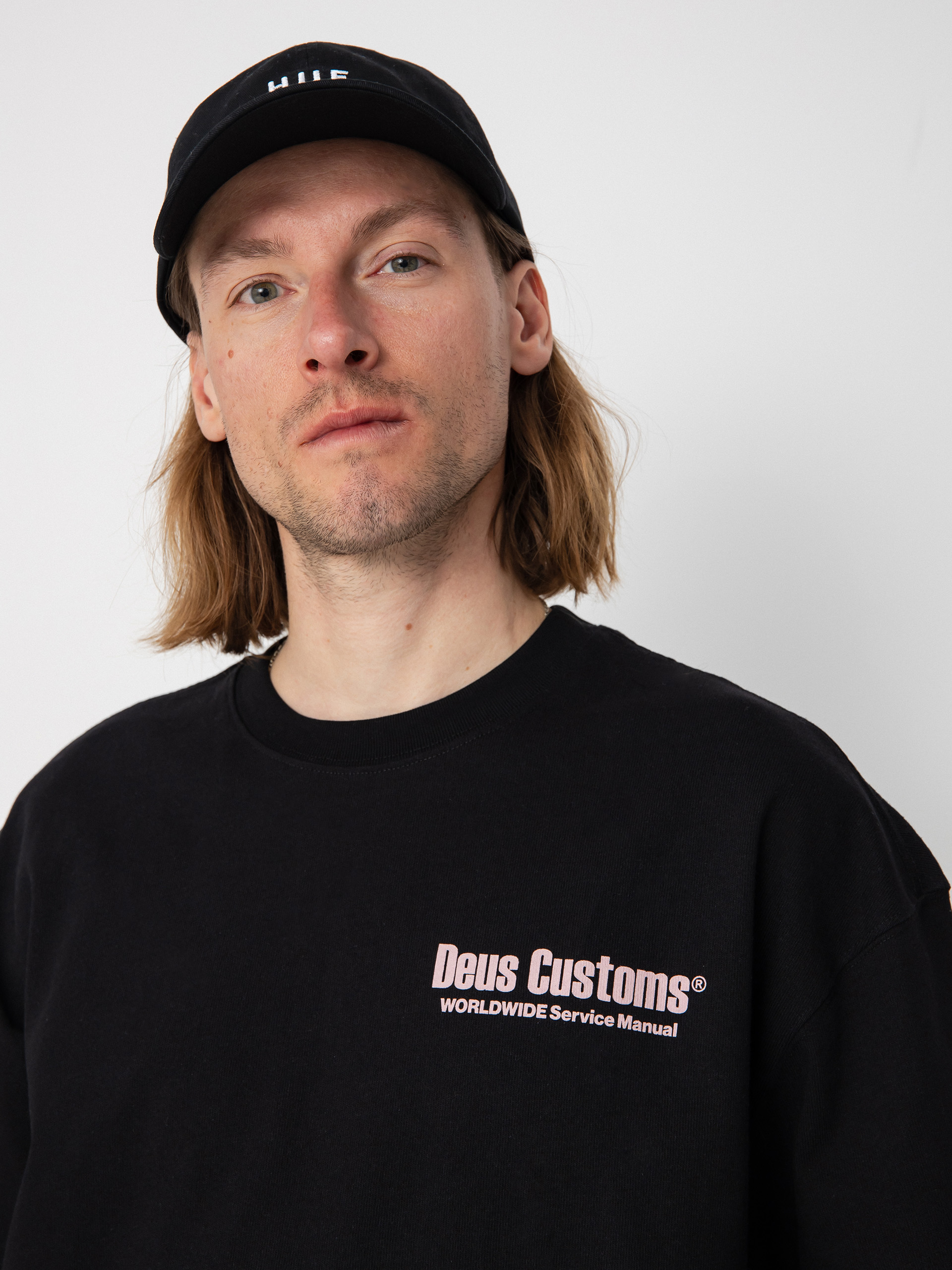 Tričko Deus Ex Machina Service Manual (black)