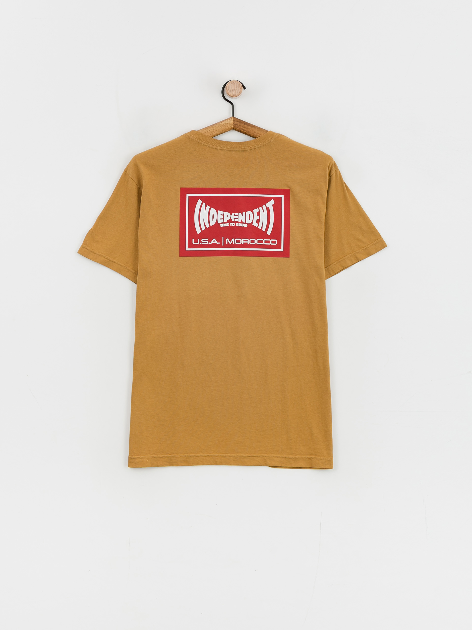 Tričko Etnies Independent Wash (tobacco)