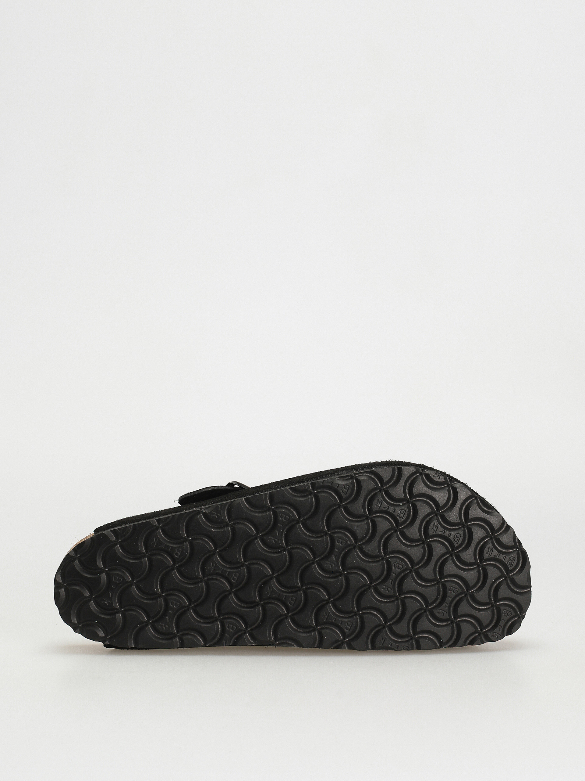 Šľapky Birkenstock Boston Suede Regular (black)