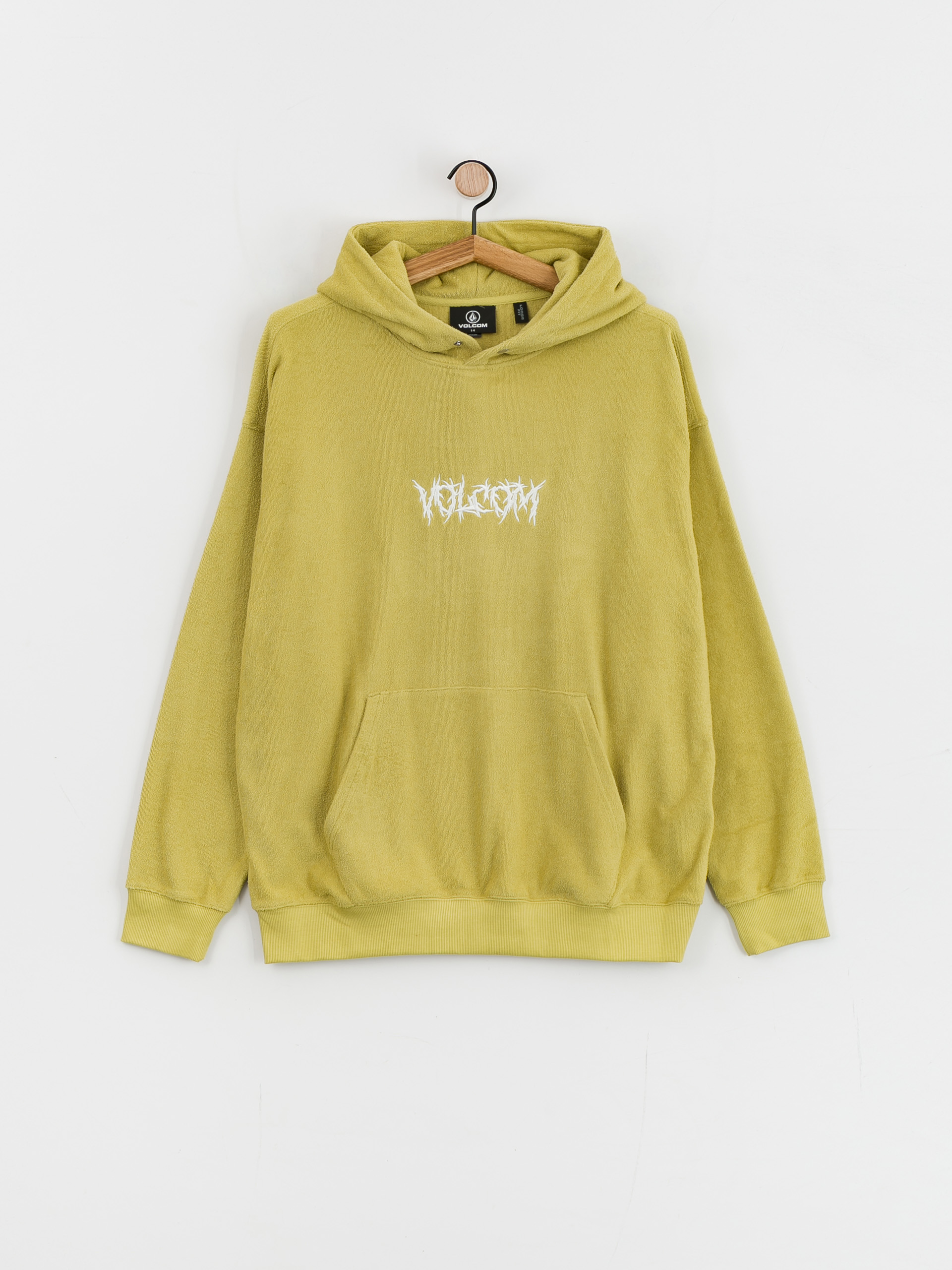 Mikina s kapucňou Volcom Chillhood HD (lentil green)