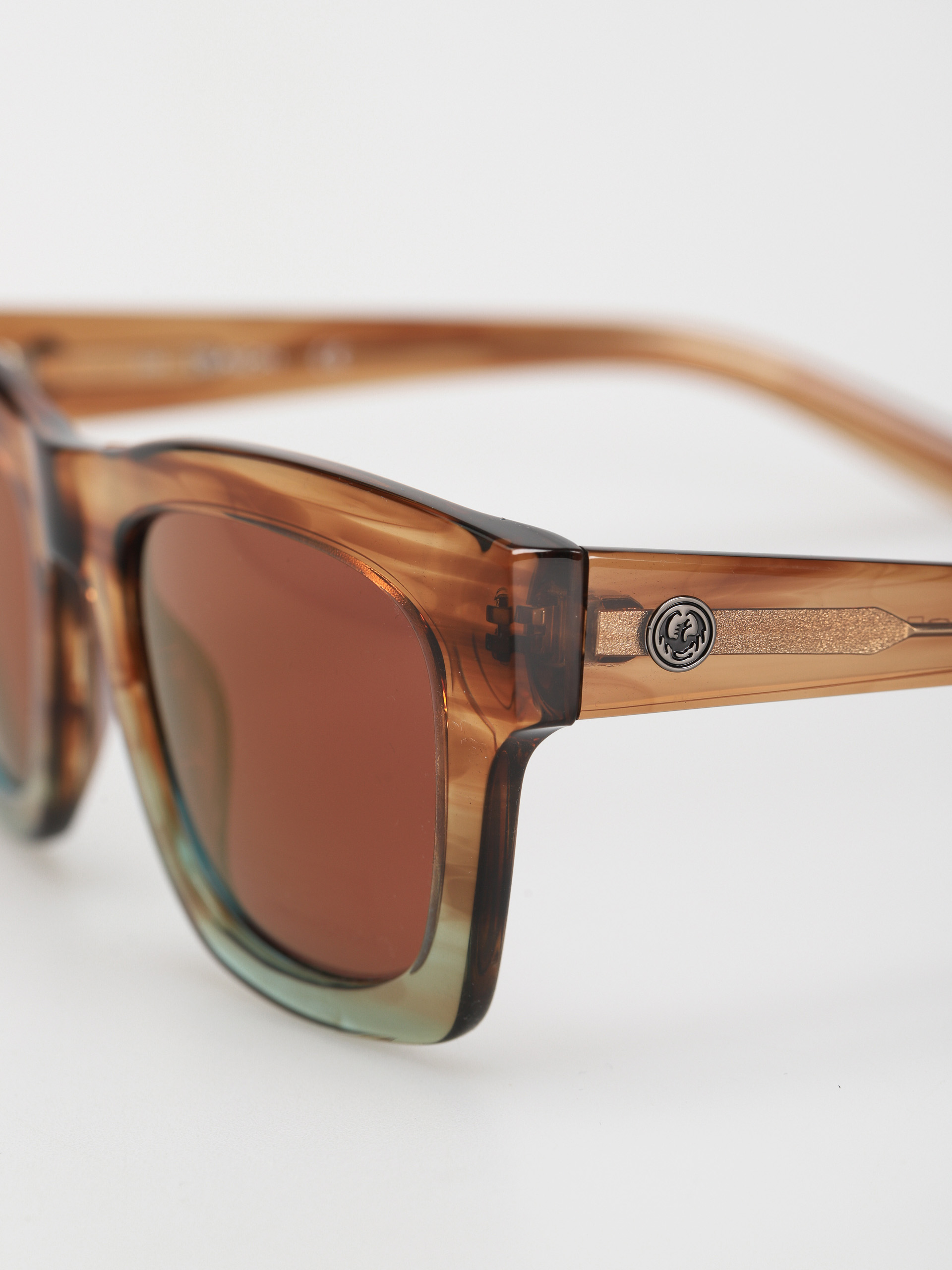 Slnečné okuliare Dragon Waverly Wmn (brown teal gradient/lumalens rose copper ion)