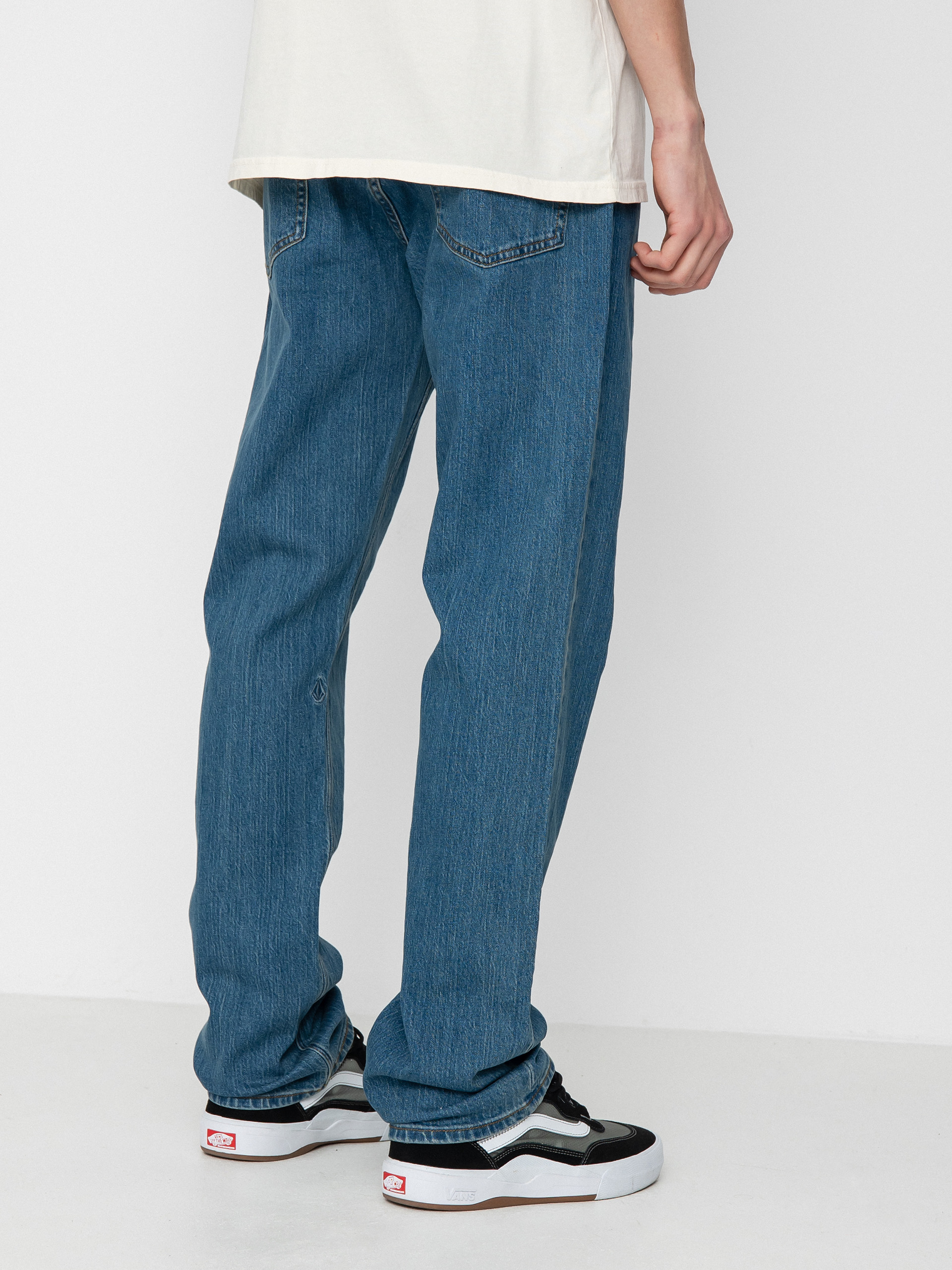 Nohavice Volcom Solver Denim (aged indigo)