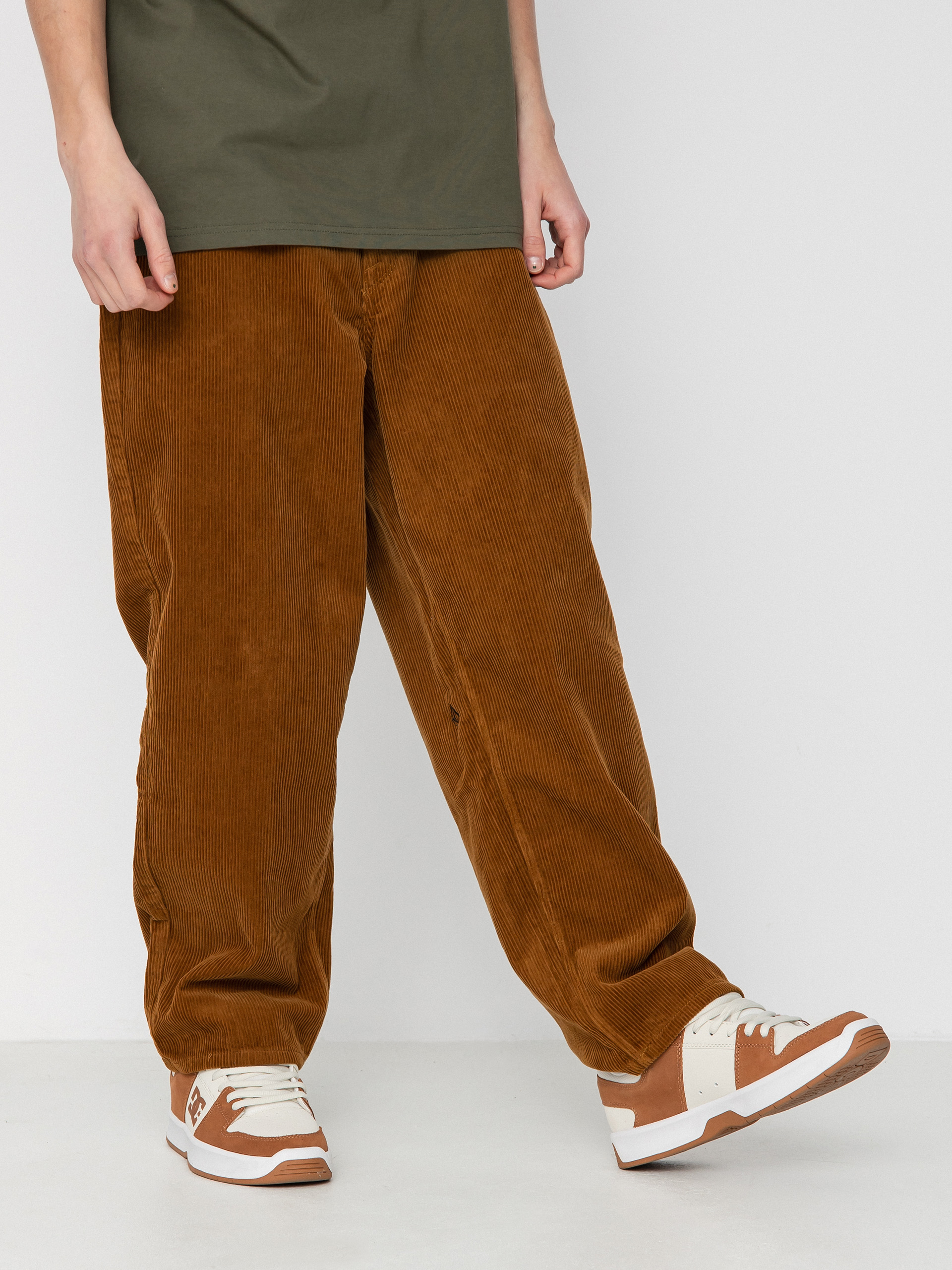 Nohavice Volcom Lurking About Cord (rubber)