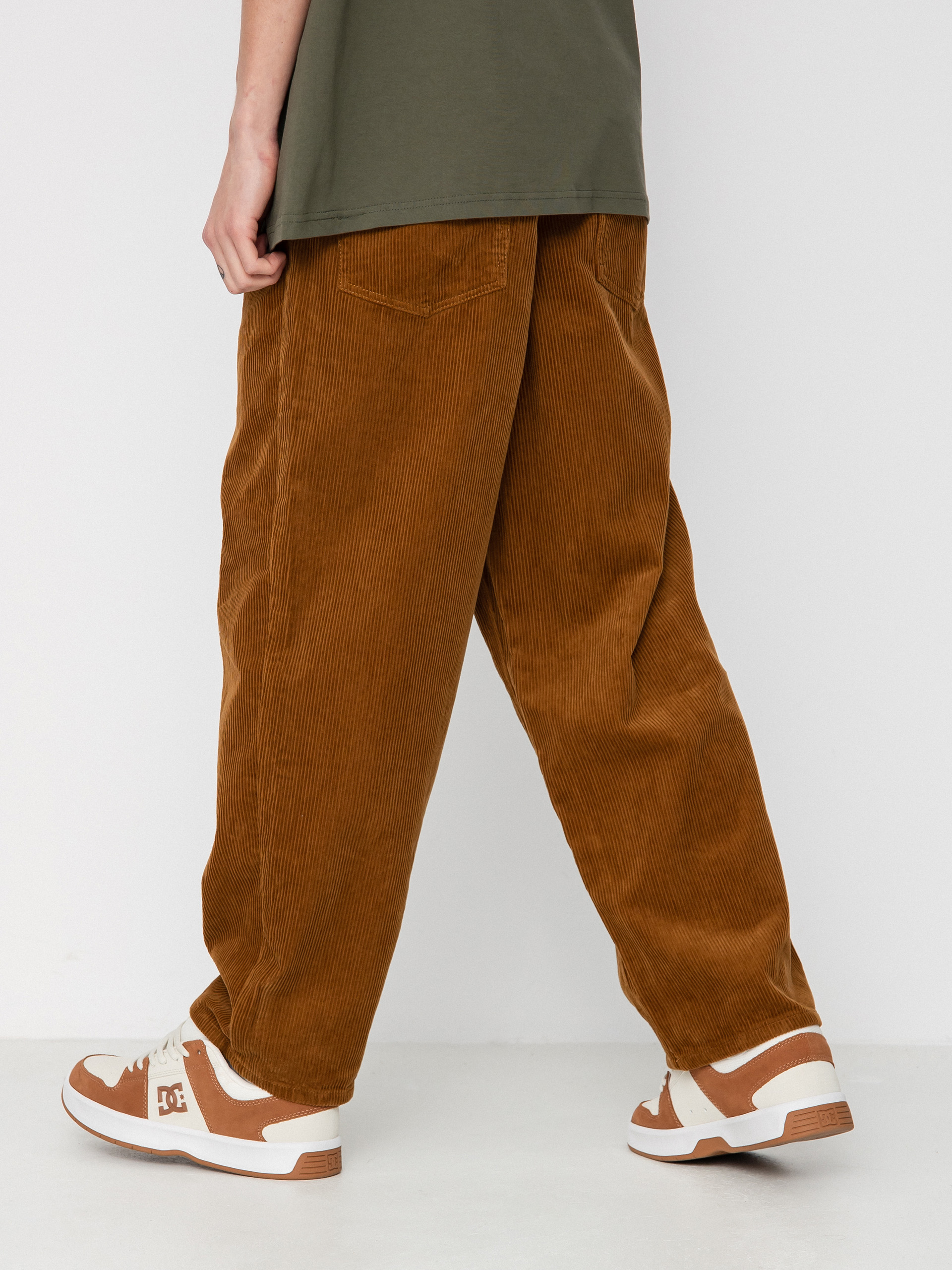 Nohavice Volcom Lurking About Cord (rubber)