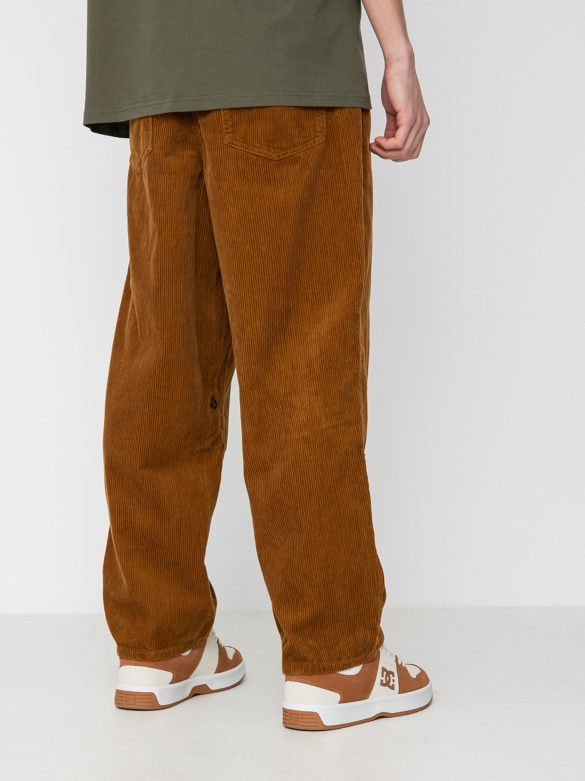 Nohavice Volcom Lurking About Cord (rubber)