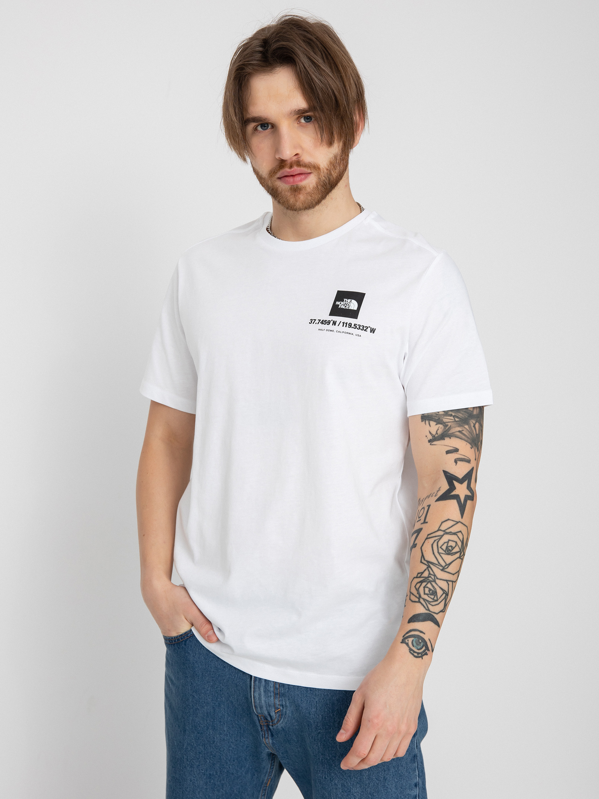 Tričko The North Face Coordinates (tnf white)