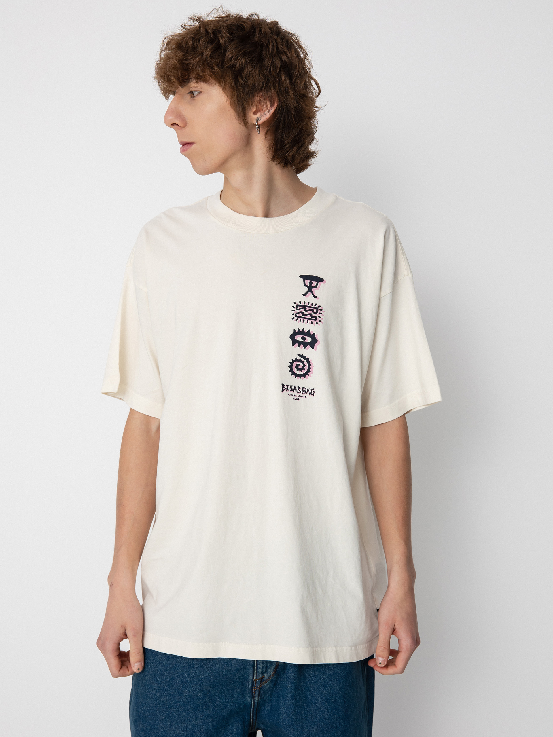 Tričko Billabong Collision (off white)