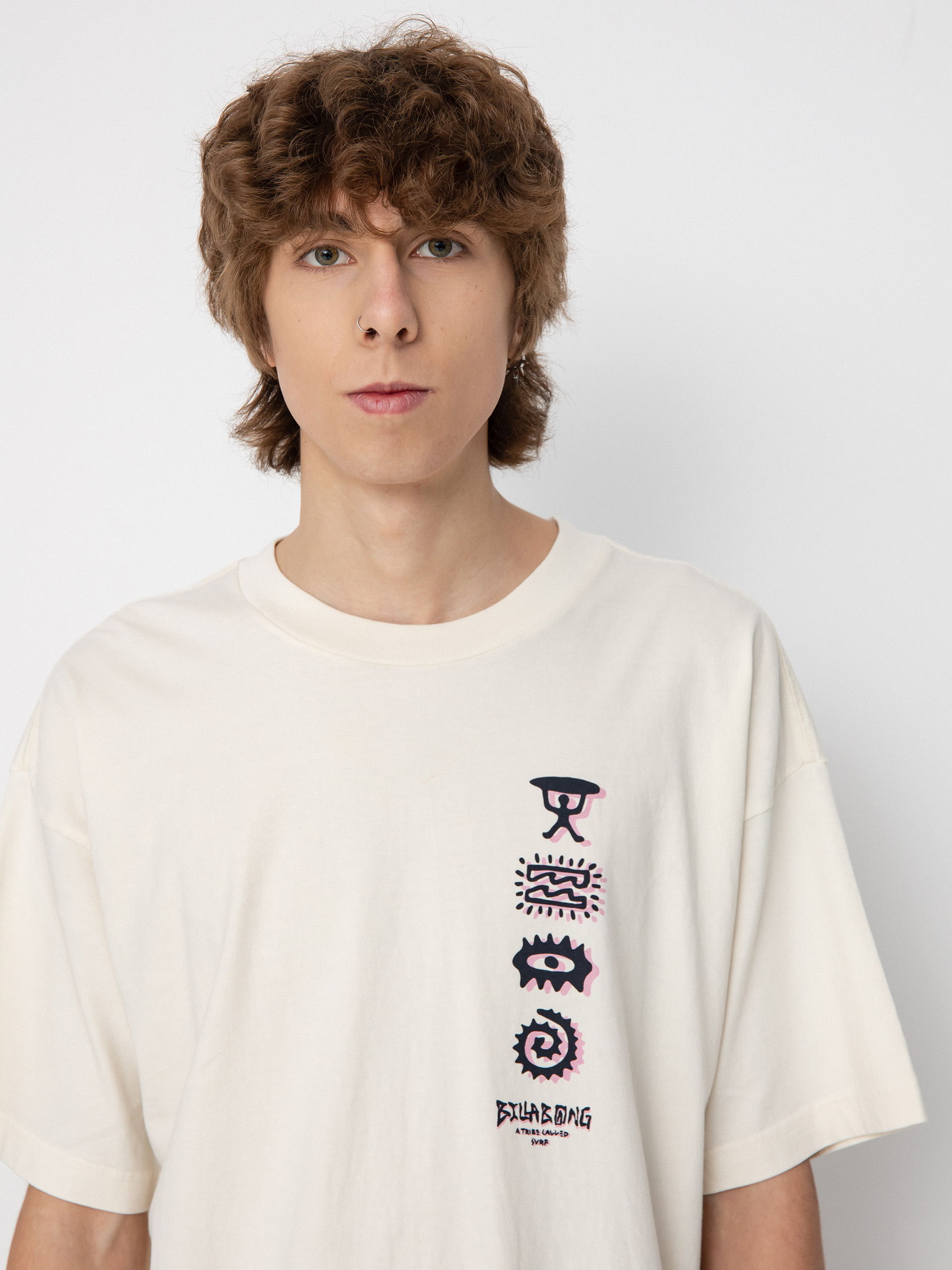 Tričko Billabong Collision (off white)