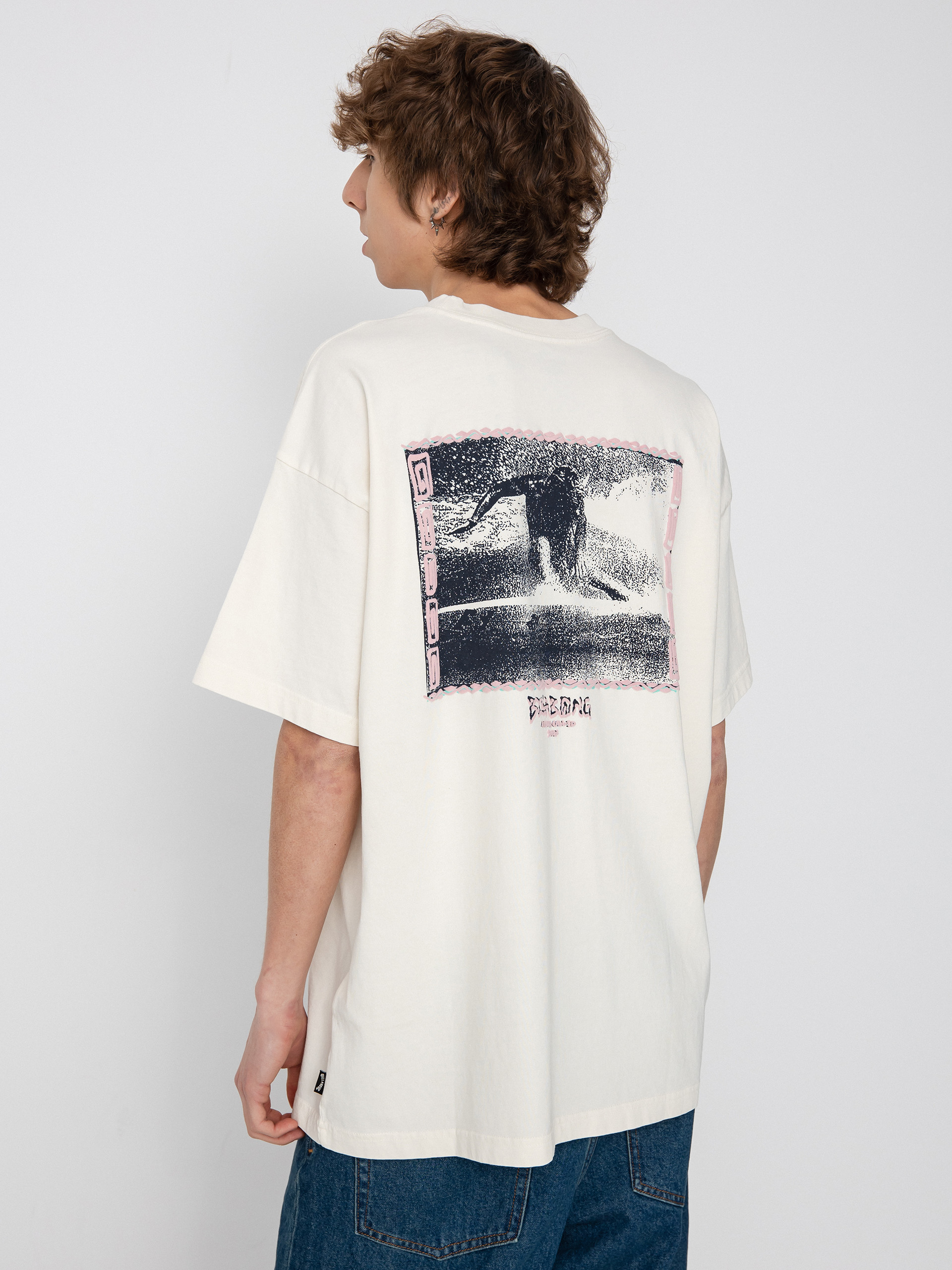 Tričko Billabong Collision (off white)