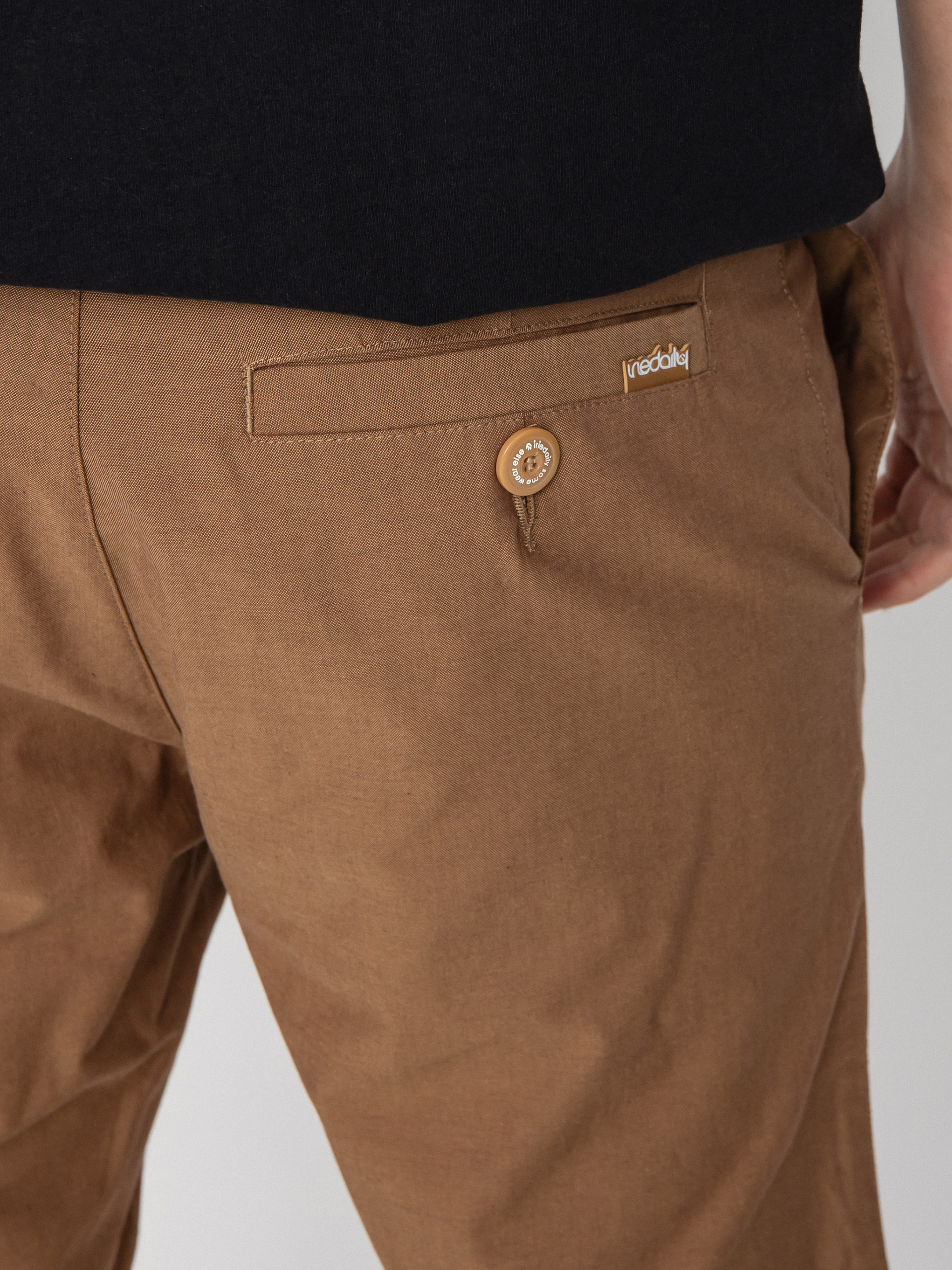 Kraťasy Iriedaily Golfer Chambray (caramel)