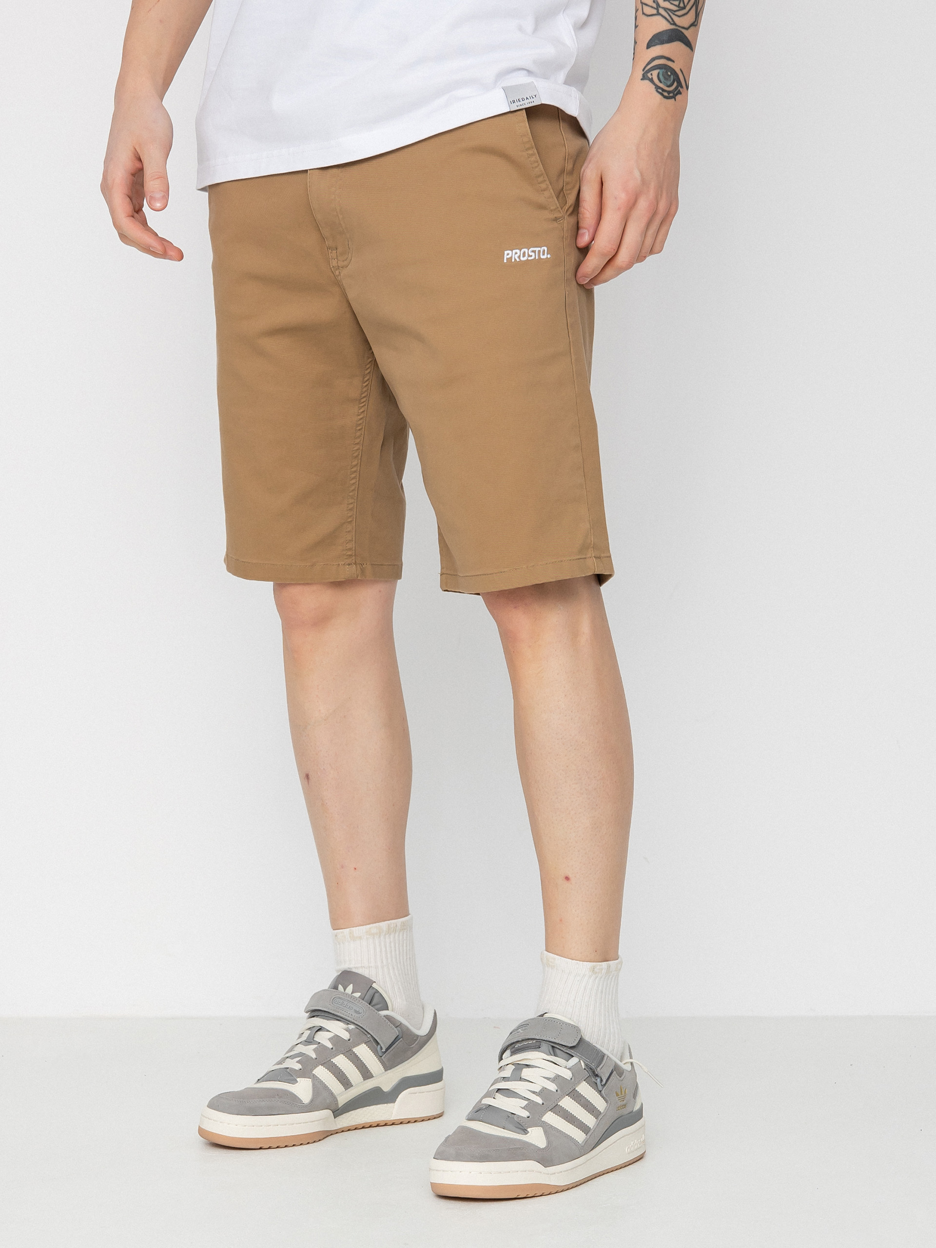 Kraťasy Prosto Chinos Shorts Casual (beige)