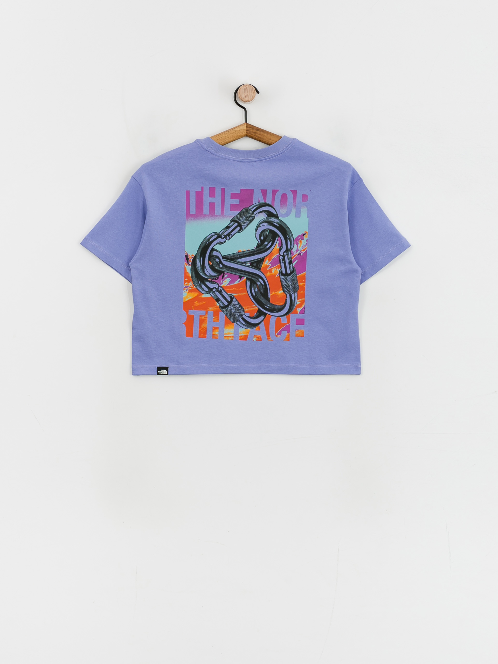 Tričko The North Face Graphic 2 Wmn (deep periwinkle)