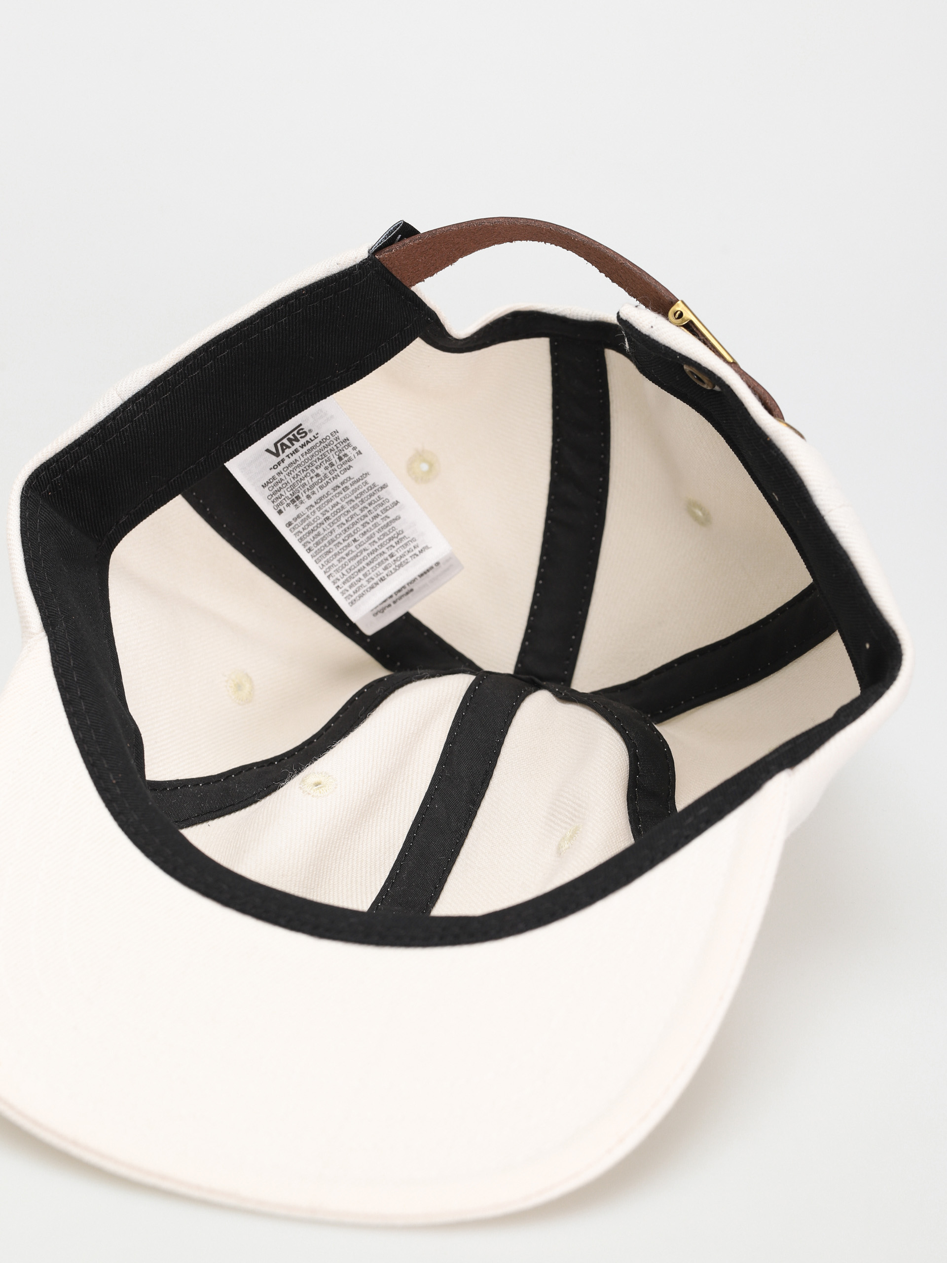 Šiltovka Vans Teller Vintage Unstructured (antique white)