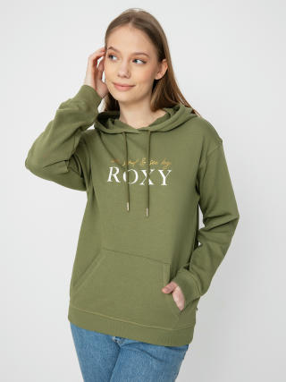 Mikina s kapucňou Roxy Surf Stoked HD Wmn (loden green)