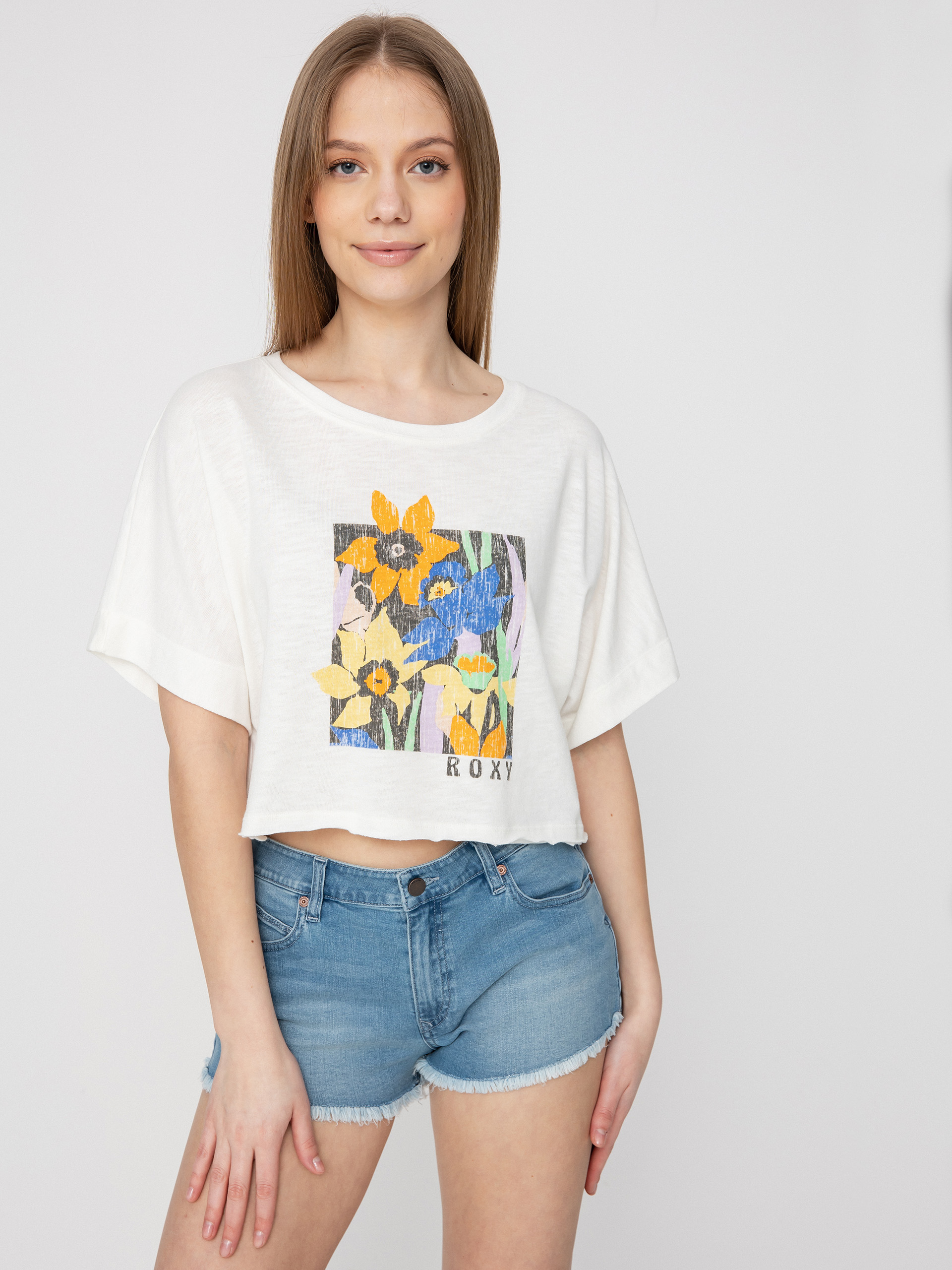 Tričko Roxy Tiki & Surf Tee B Wmn (snow white)