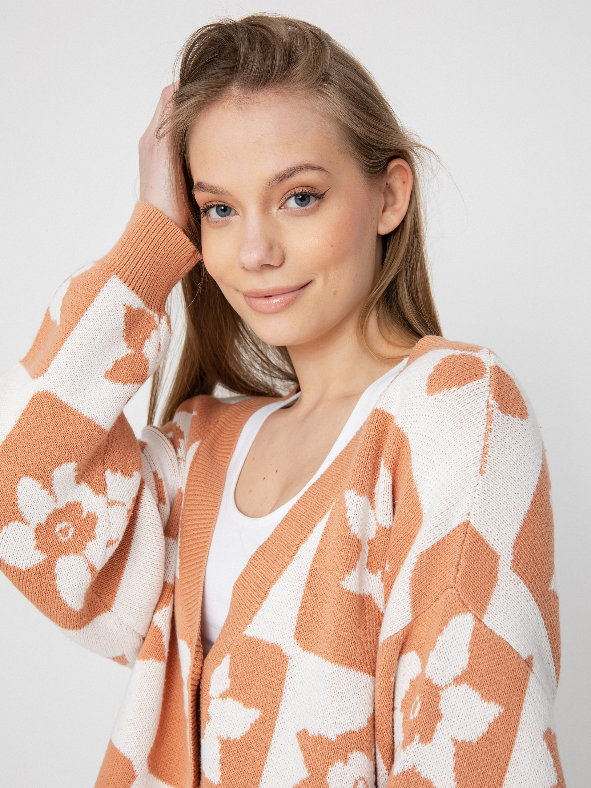 Sveter Roxy Million Glory Wmn (snow white one love check)