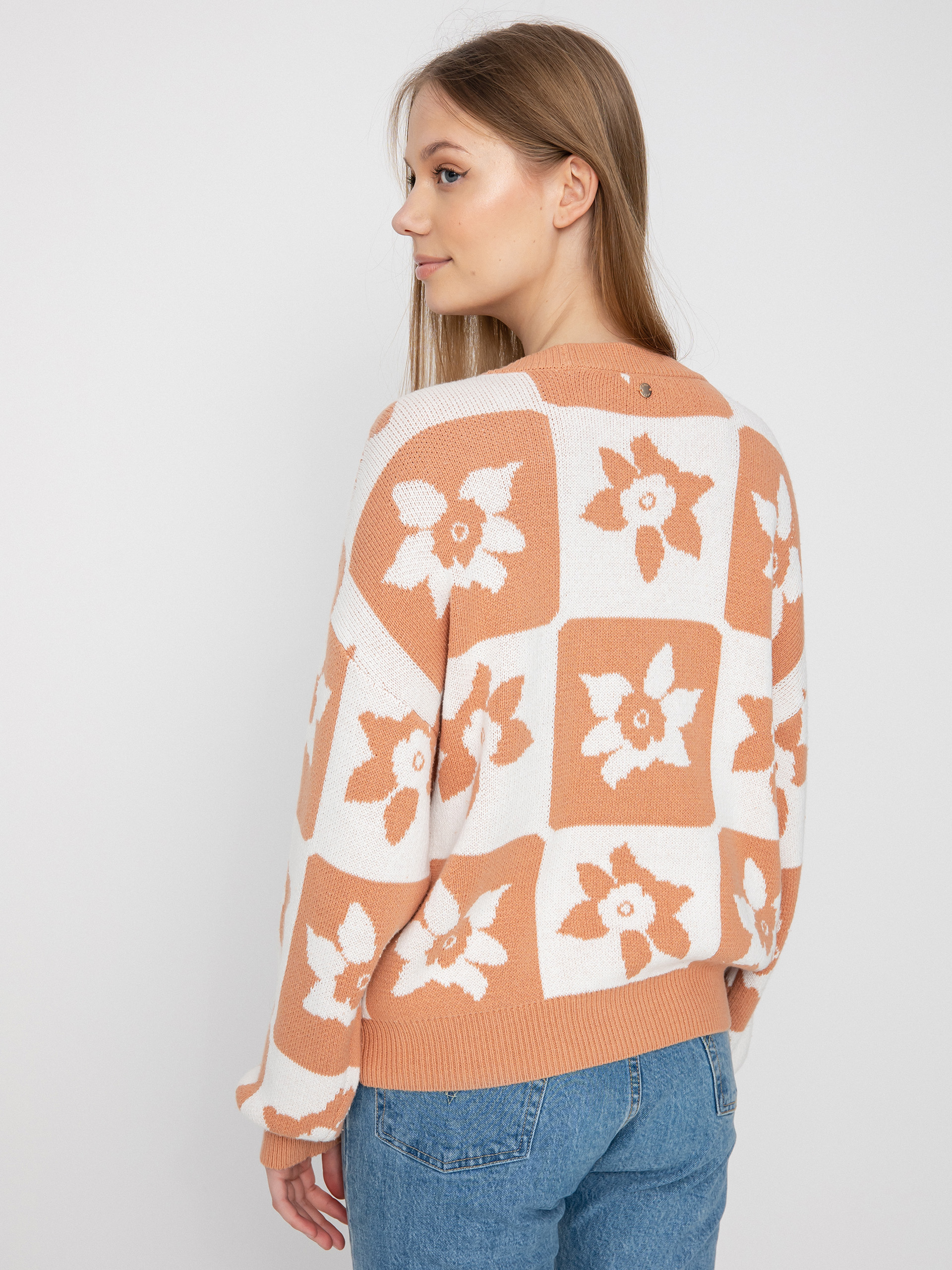 Sveter Roxy Million Glory Wmn (snow white one love check)