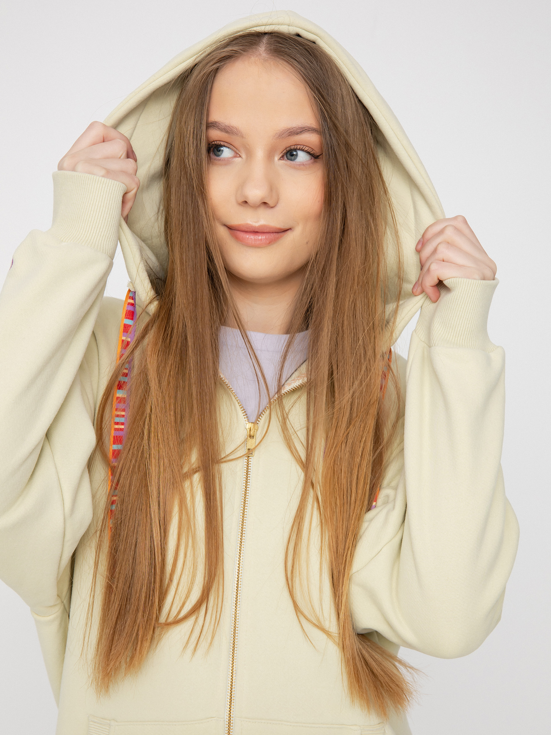 Mikina s kapucňou Femi Stories Hola HD Wmn (glsg)