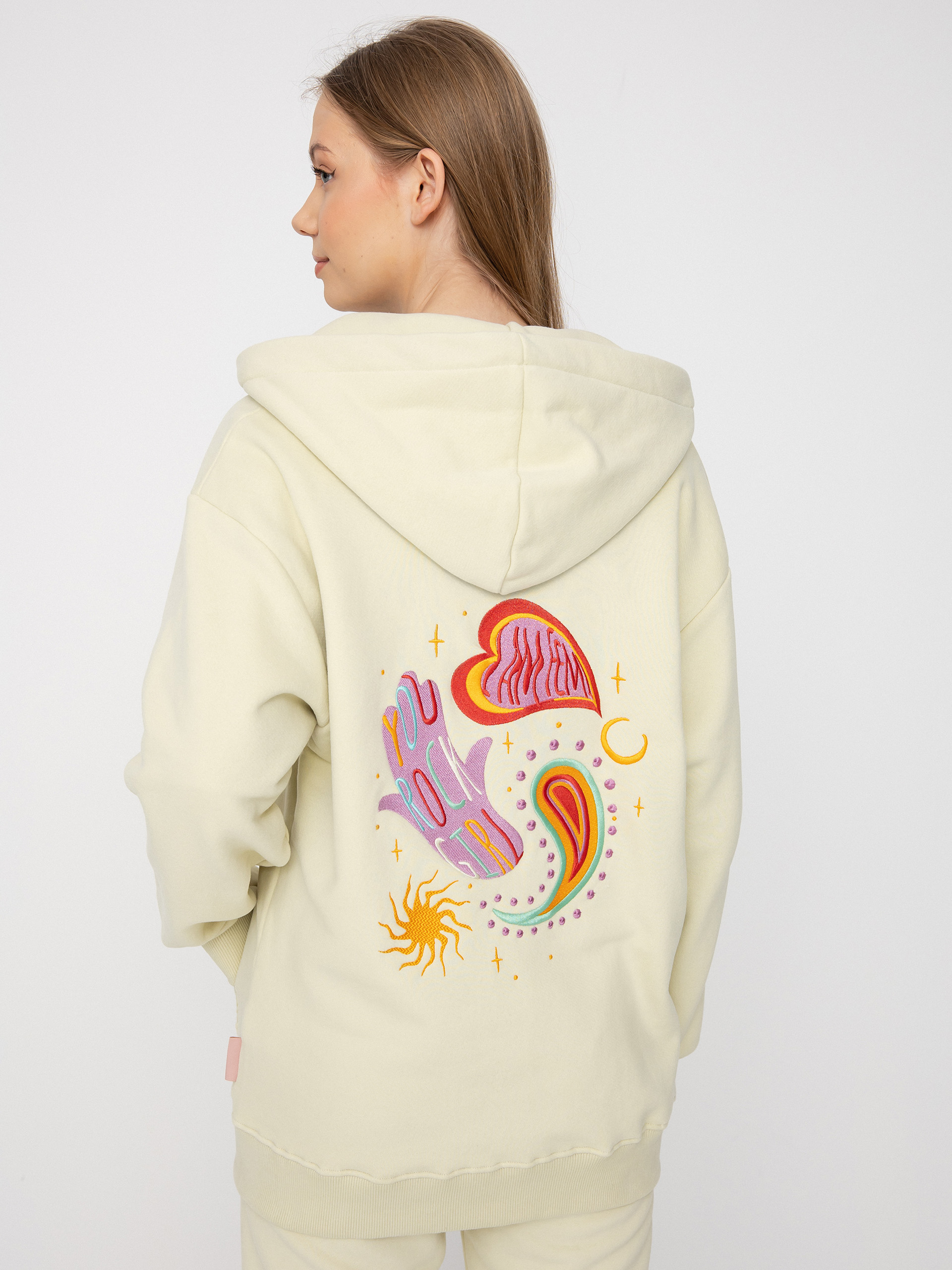 Mikina s kapucňou Femi Stories Hola HD Wmn (glsg)