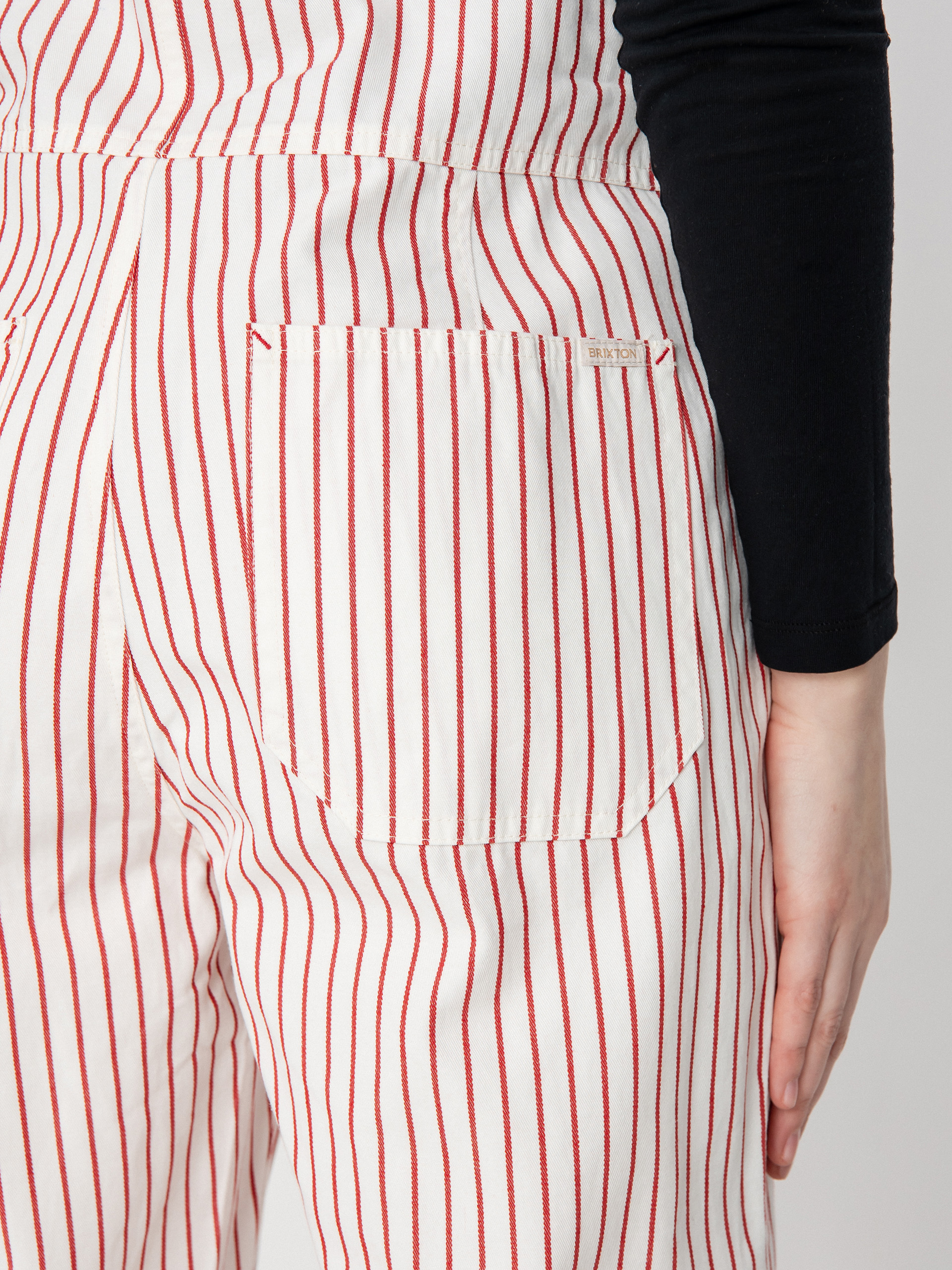 Nohavice Brixton Costa Overall Wmn (aloha red)