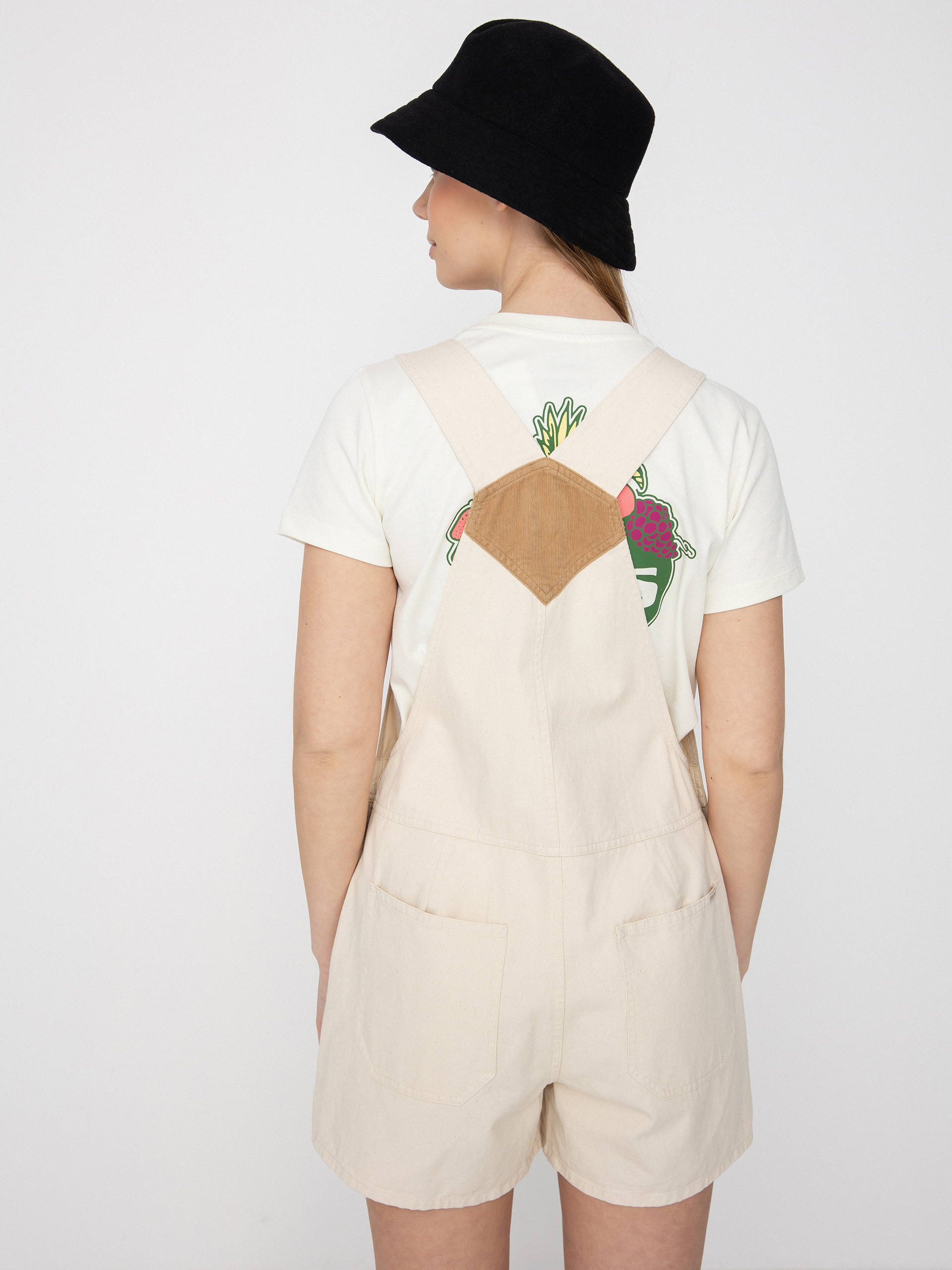 Kraťasy Brixton Costa Overall Wmn (natural)