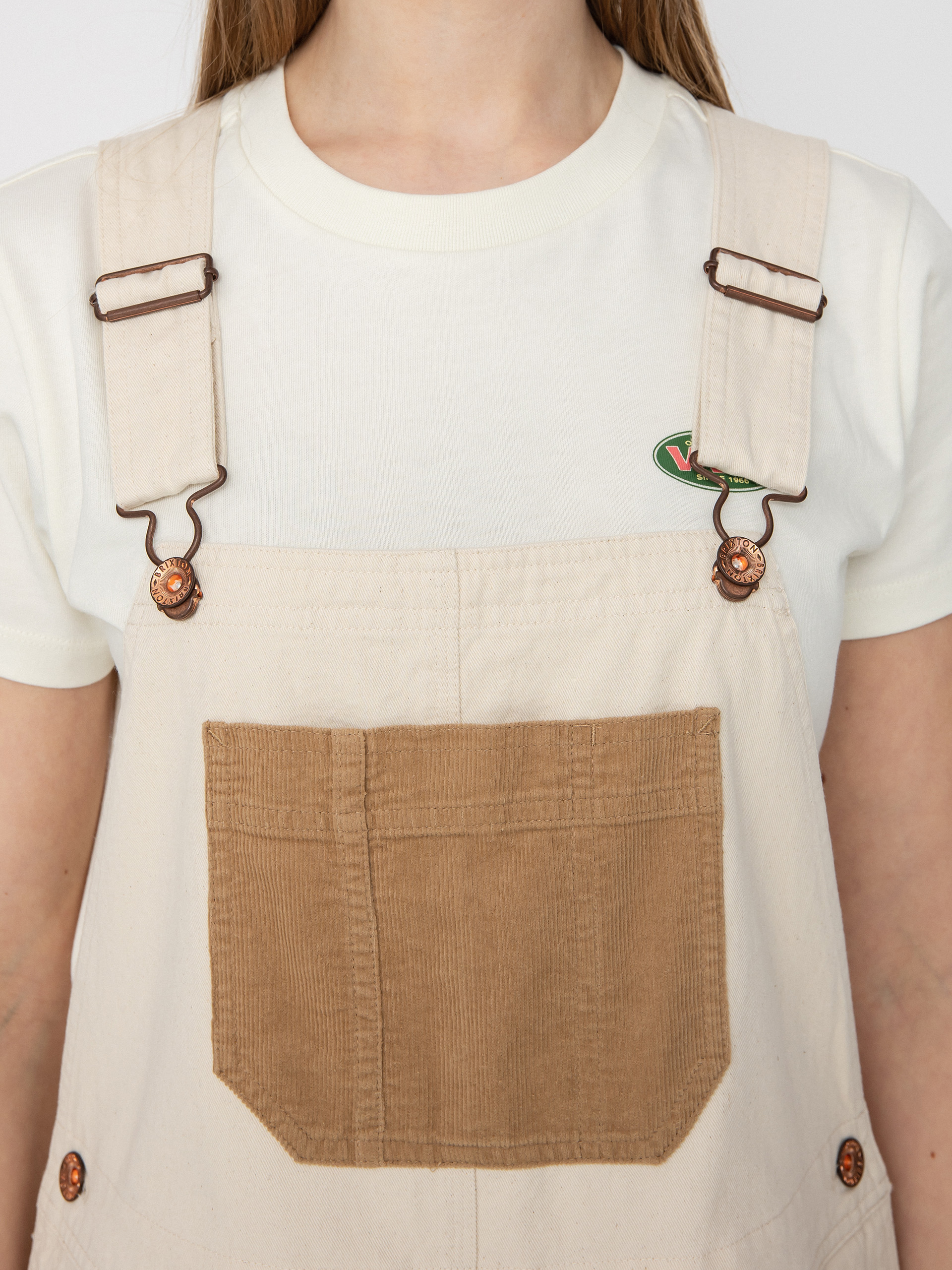 Kraťasy Brixton Costa Overall Wmn (natural)