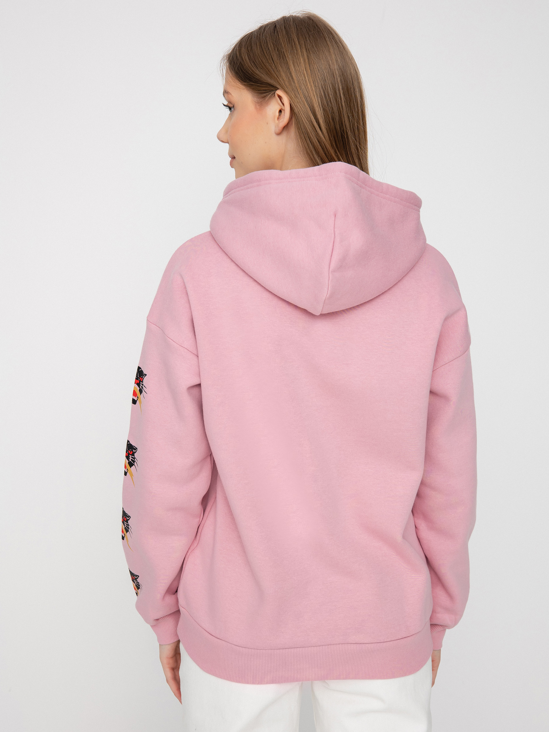 Mikina s kapucňou Brixton Sparks HD Wmn (pink nectar)