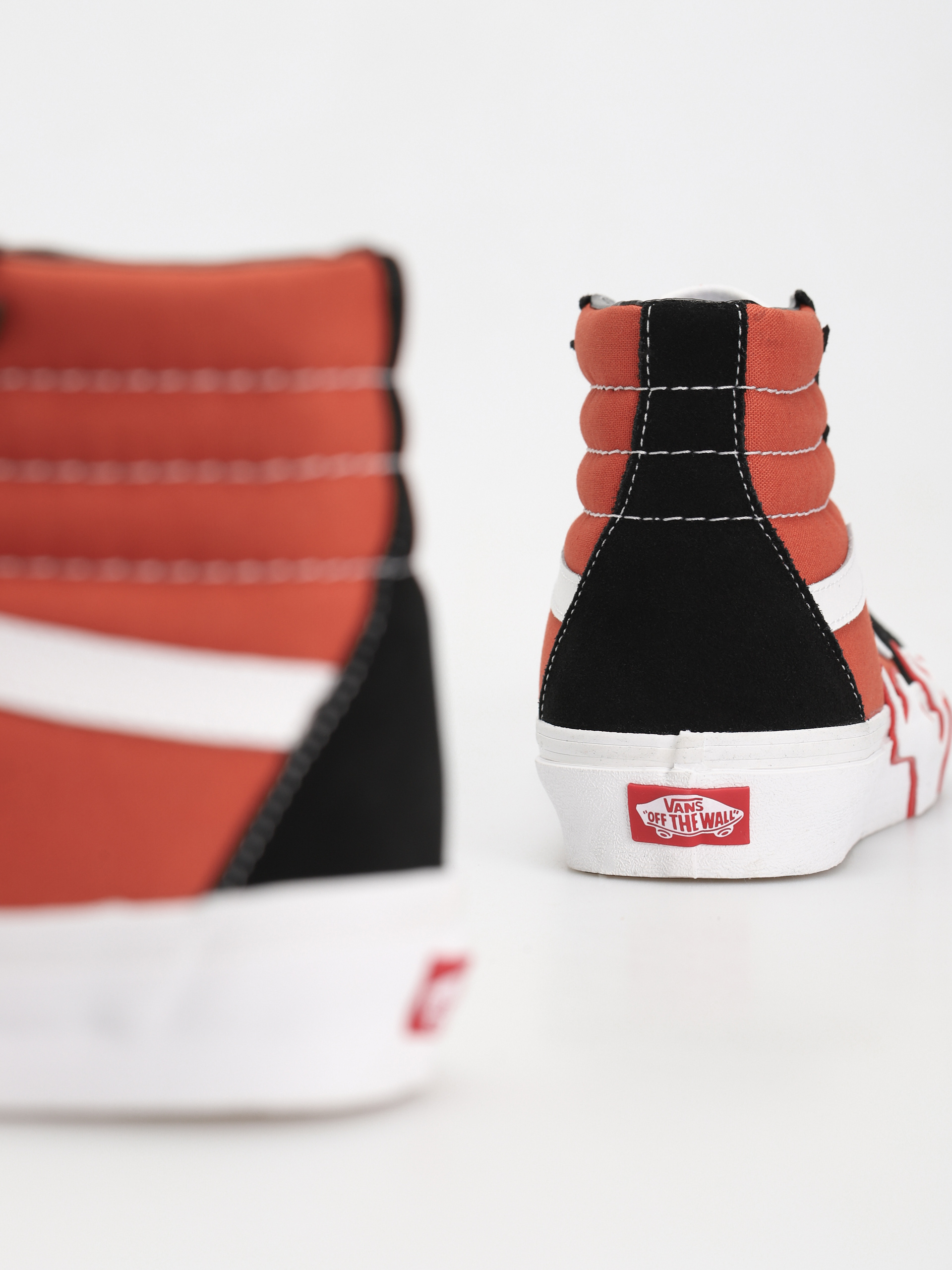 Topánky Vans Sk8 Hi Flame (burnt ochre)