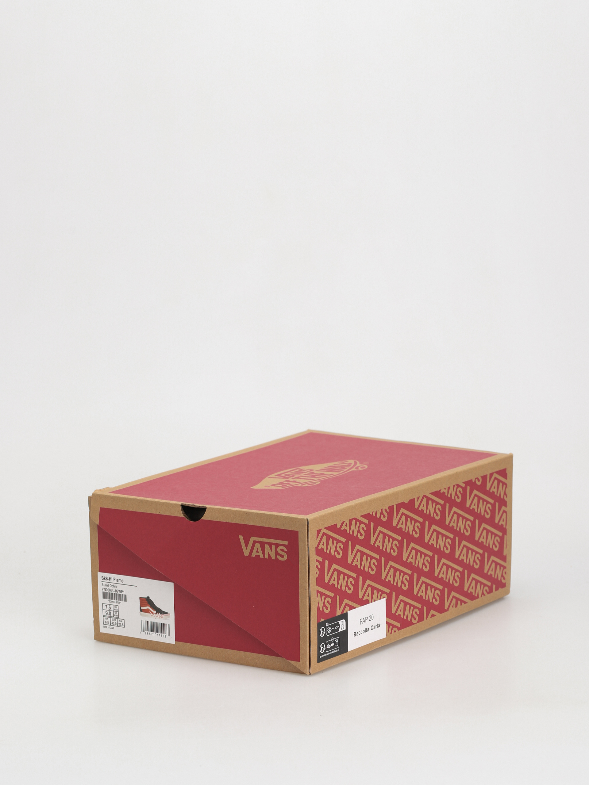 Topánky Vans Sk8 Hi Flame (burnt ochre)