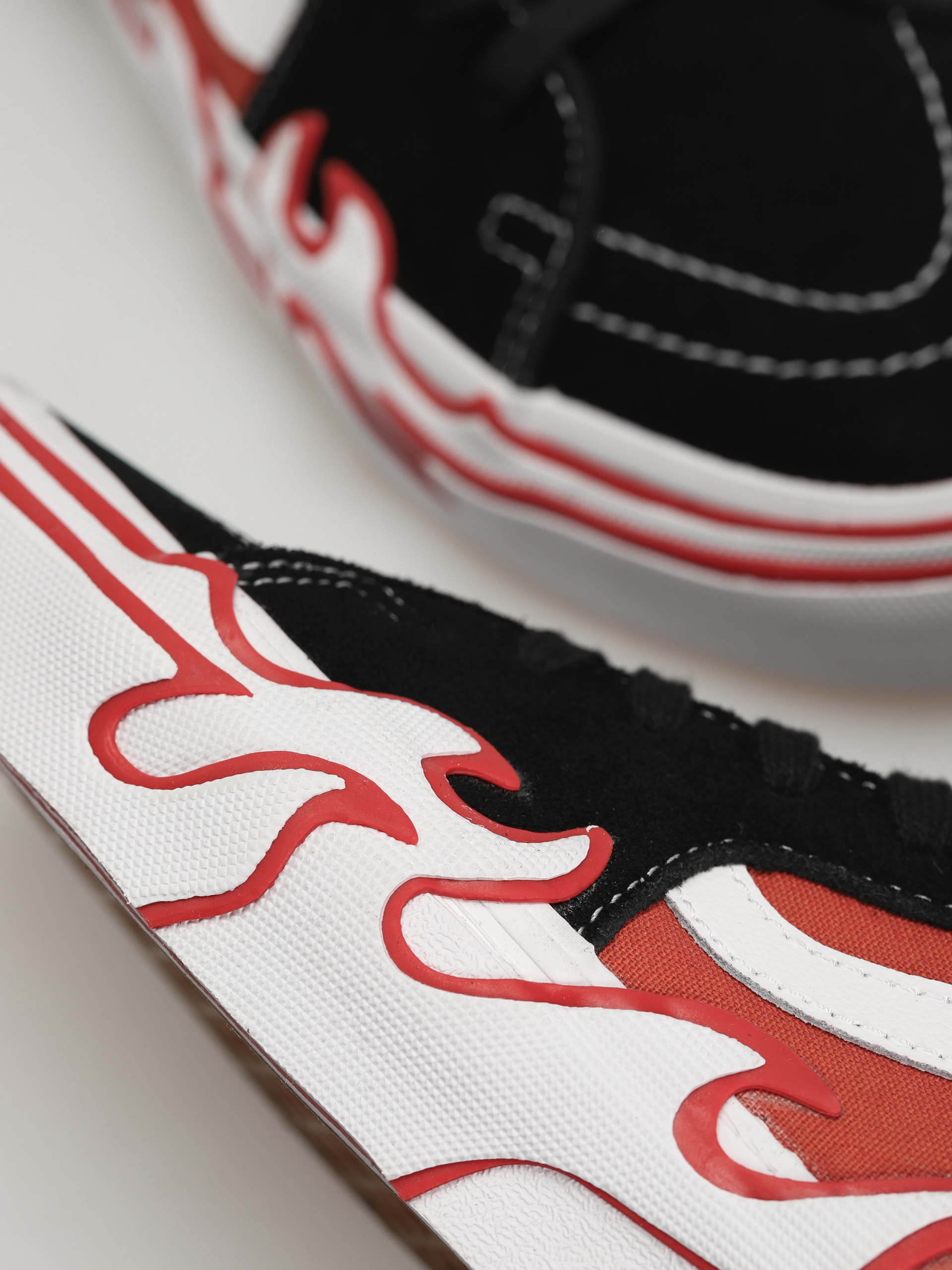 Topánky Vans Sk8 Hi Flame (burnt ochre)