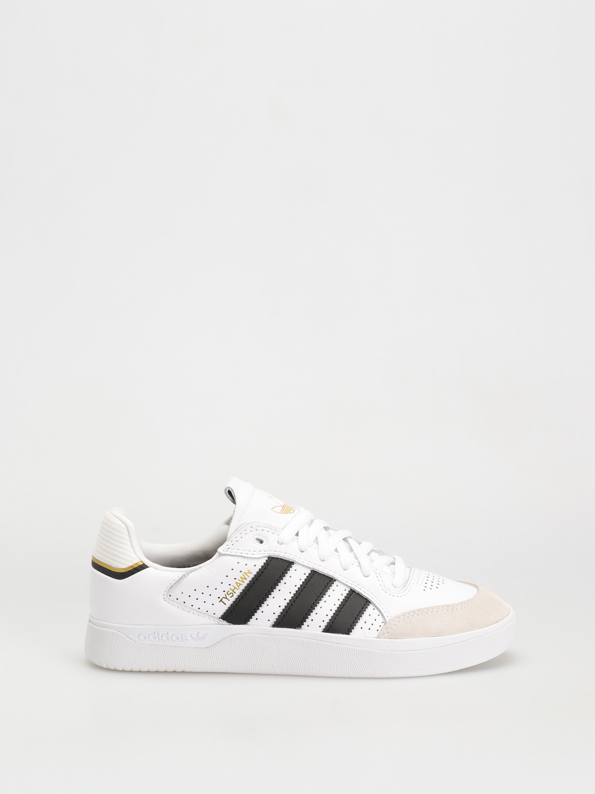 Topánky adidas Tyshawn Low (ftwwht/cblack/goldmt)