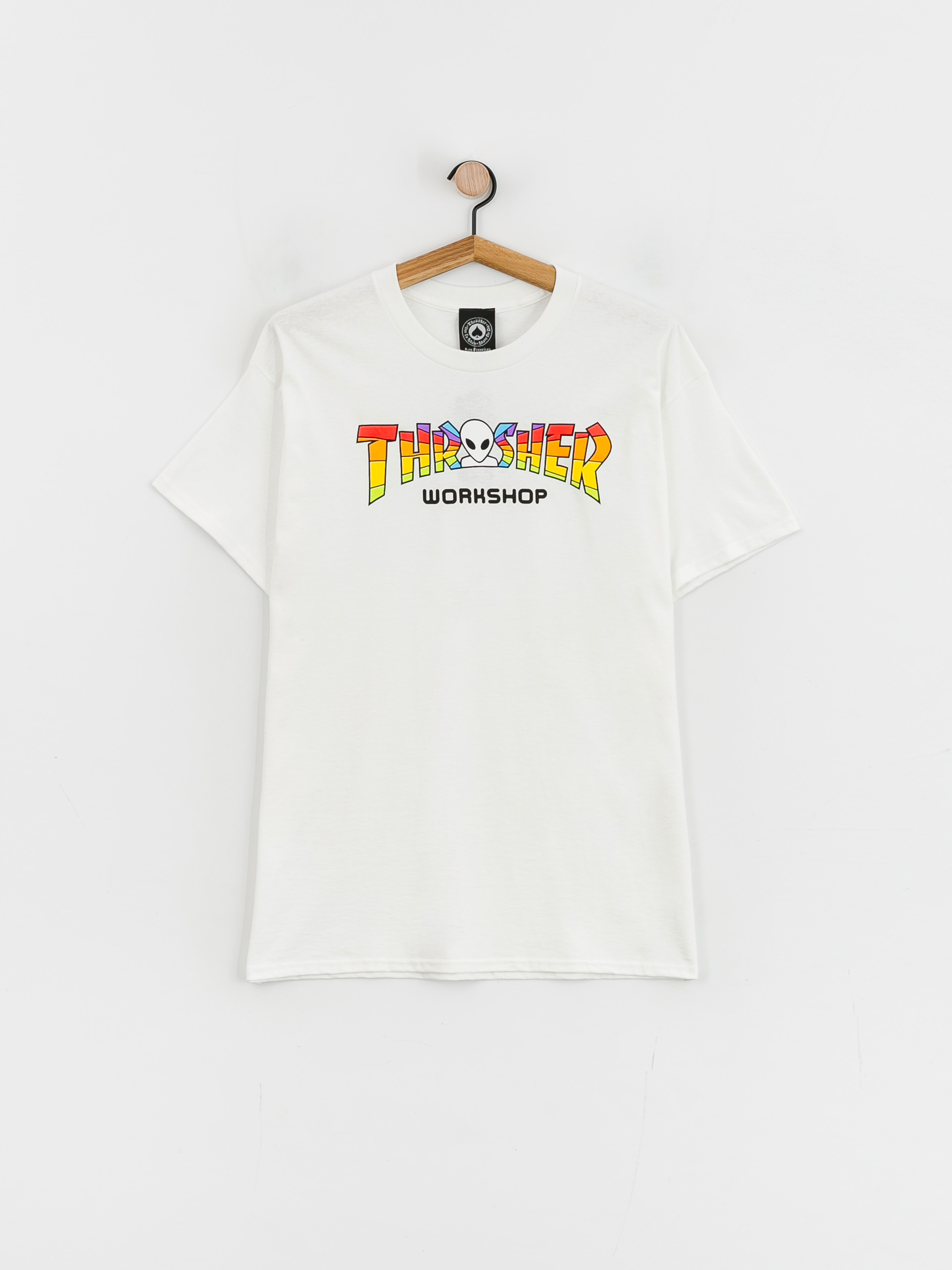 Tričko Thrasher X Alien Workshop Spectrum (white)