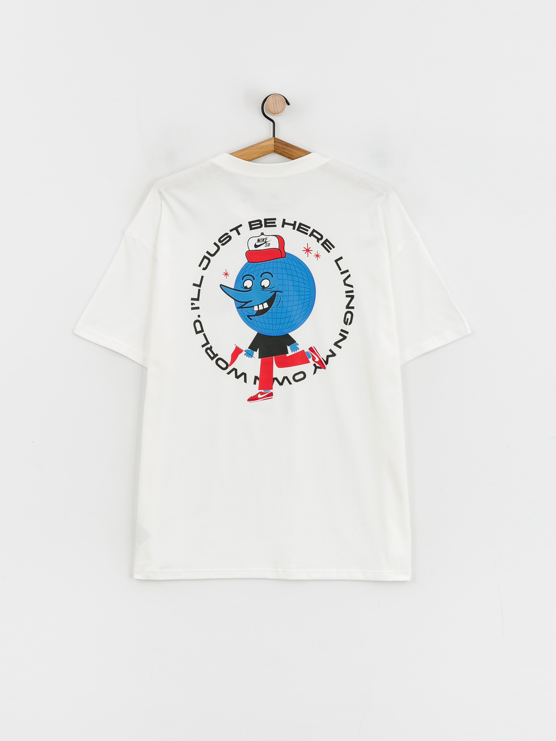 Tričko Nike SB Globe Guy (white)