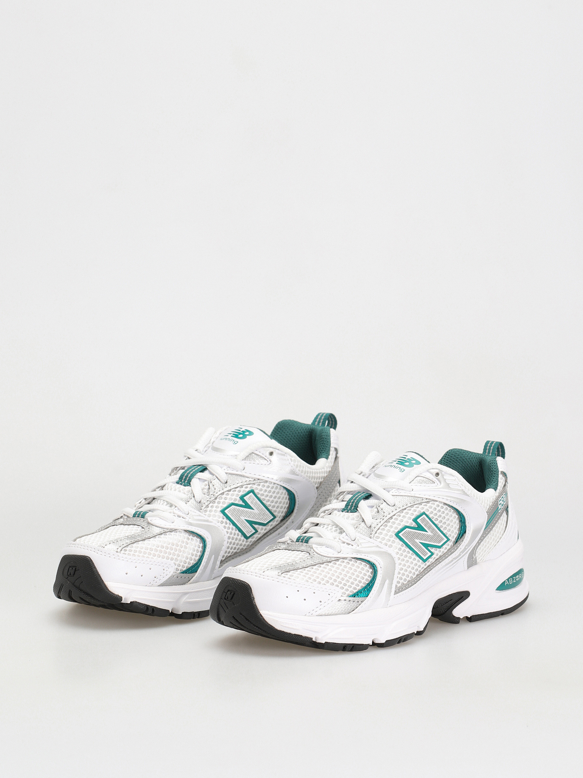Topánky New Balance 530 (white/silver metalic/turquoise)
