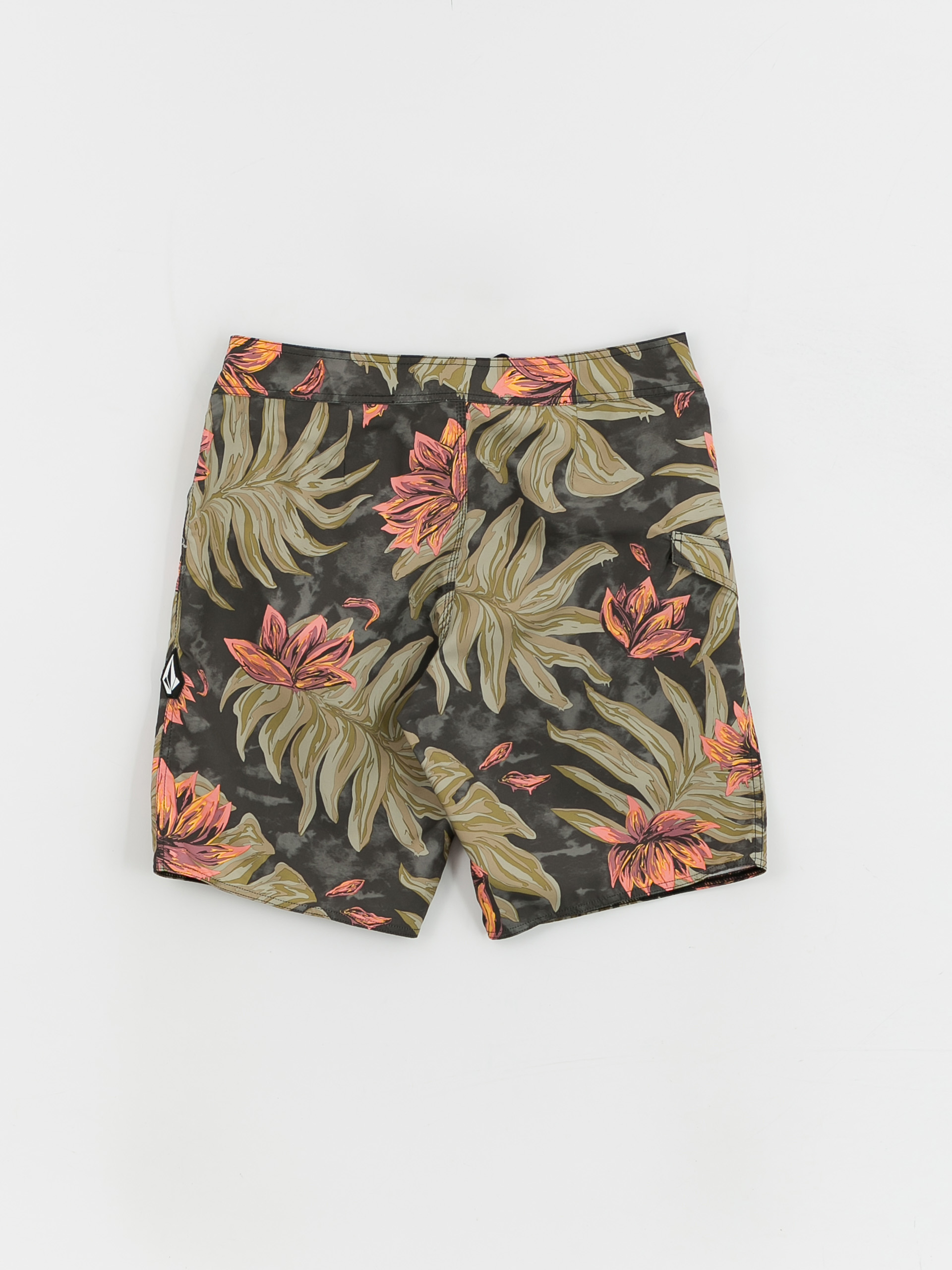 Plážové kraťasy Volcom Mod Polydactal 20 (rinsed black)