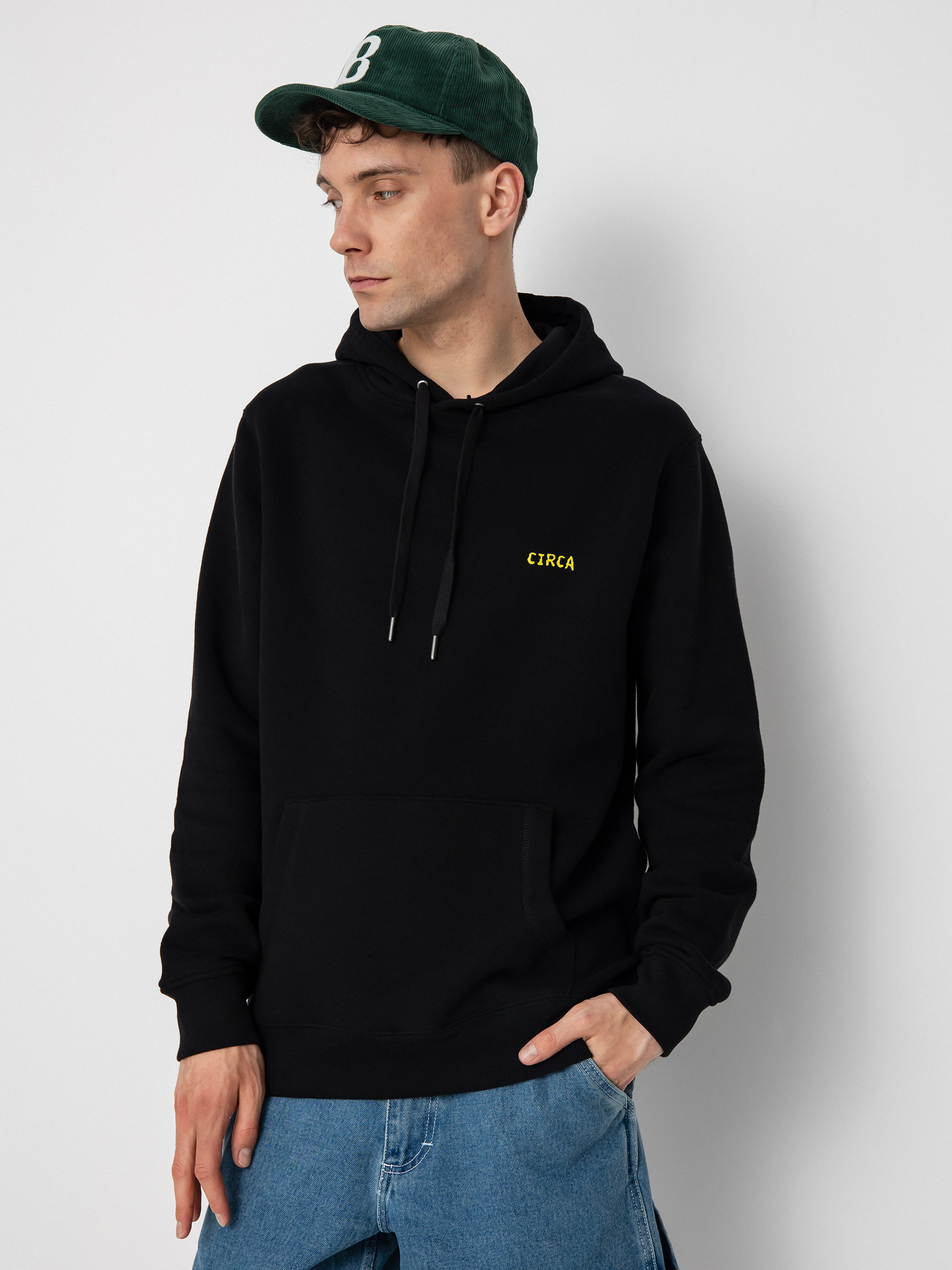 Mikina s kapucňou Circa Fresh Inside HD (black)