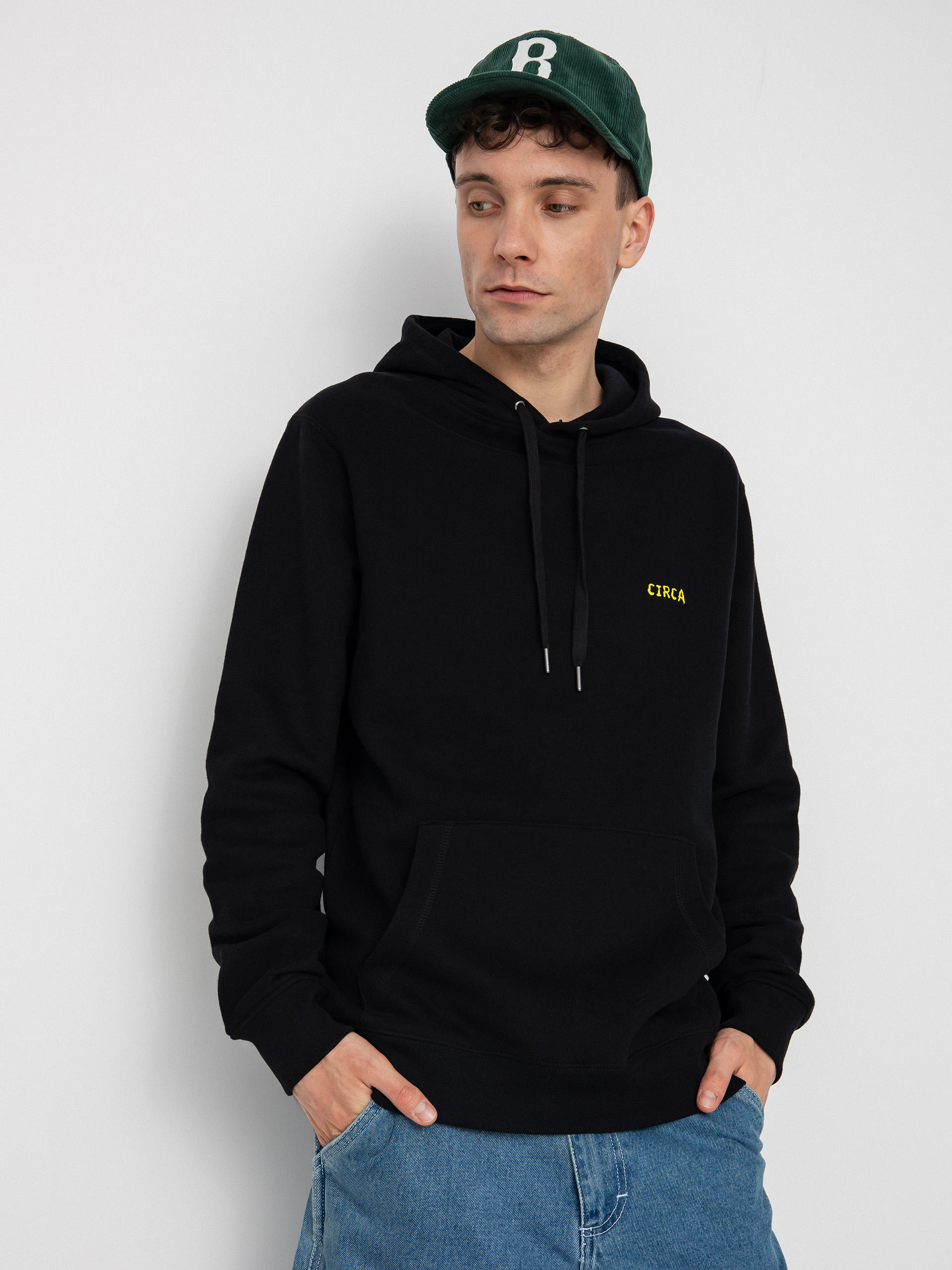 Mikina s kapucňou Circa Fresh Inside HD (black)