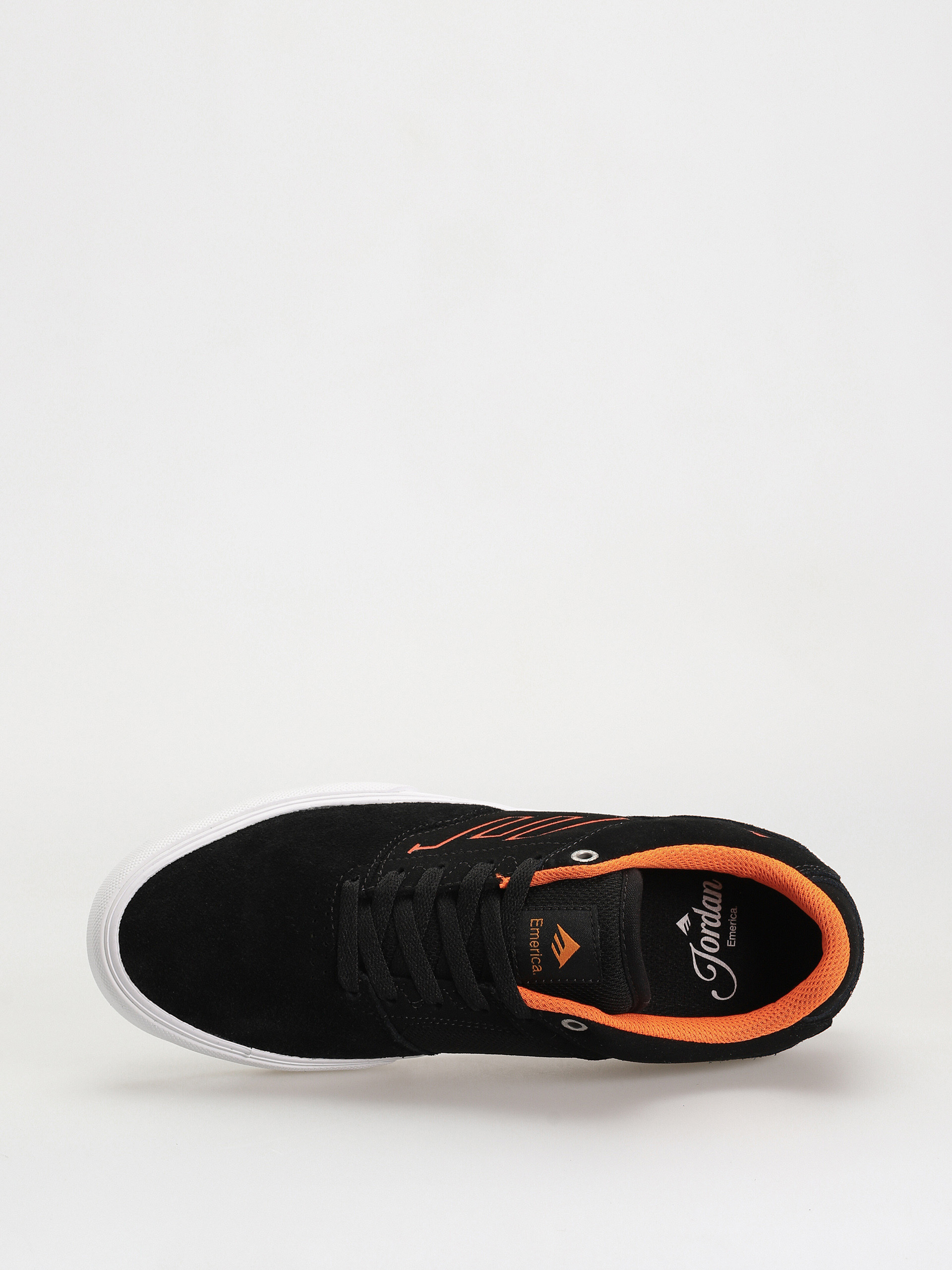 Topánky Emerica The Low Vulc (black/white/orange)