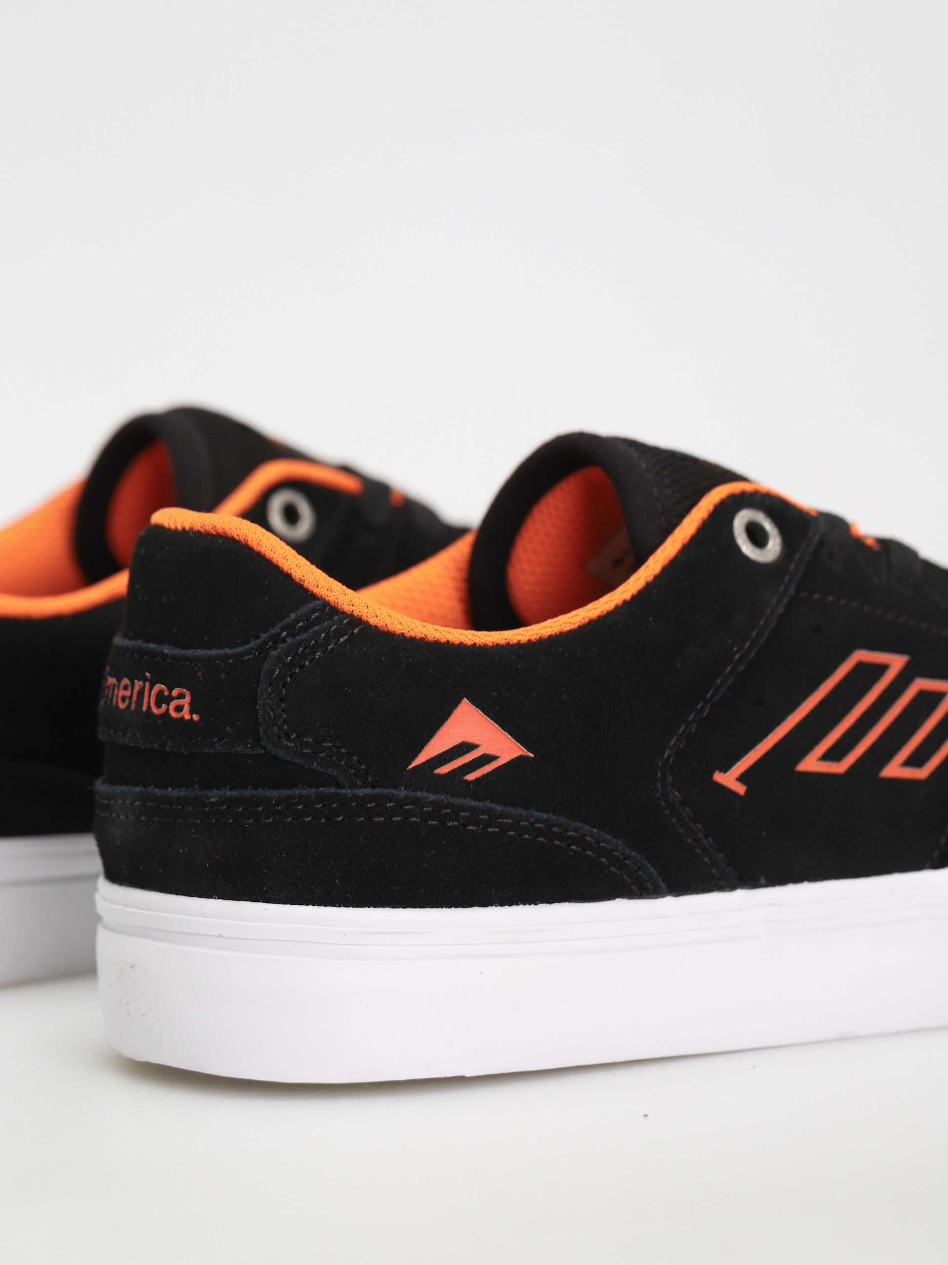 Topánky Emerica The Low Vulc (black/white/orange)