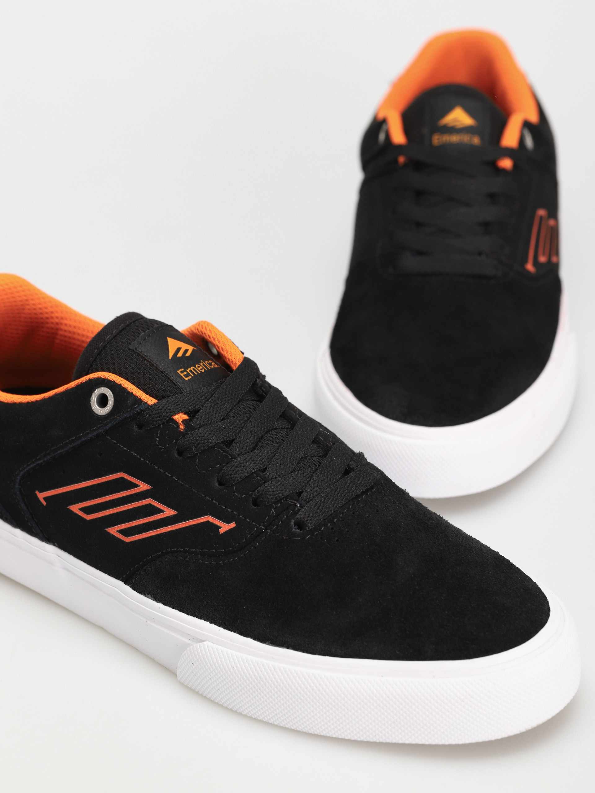 Topánky Emerica The Low Vulc (black/white/orange)
